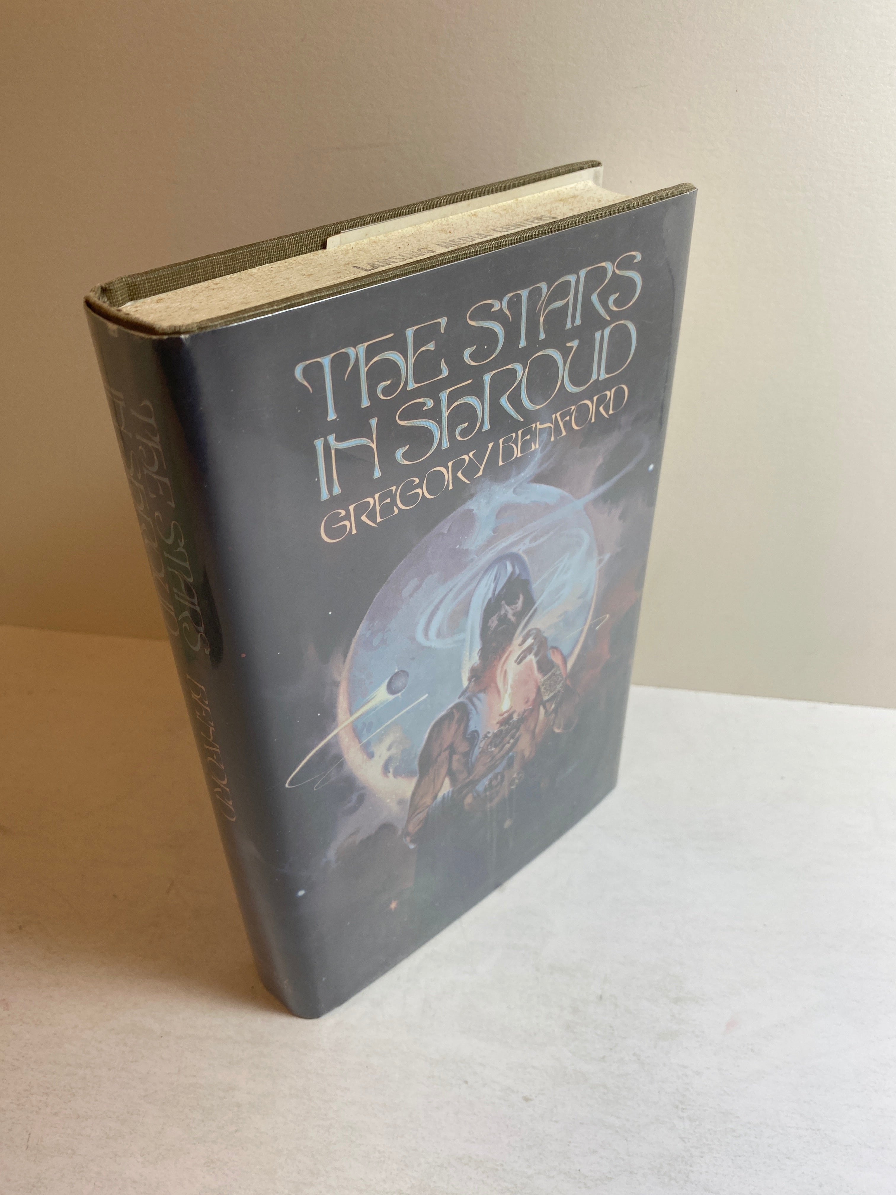 The Stars in Shroud Gregory Benford HCDJ Ex-Lib 1978