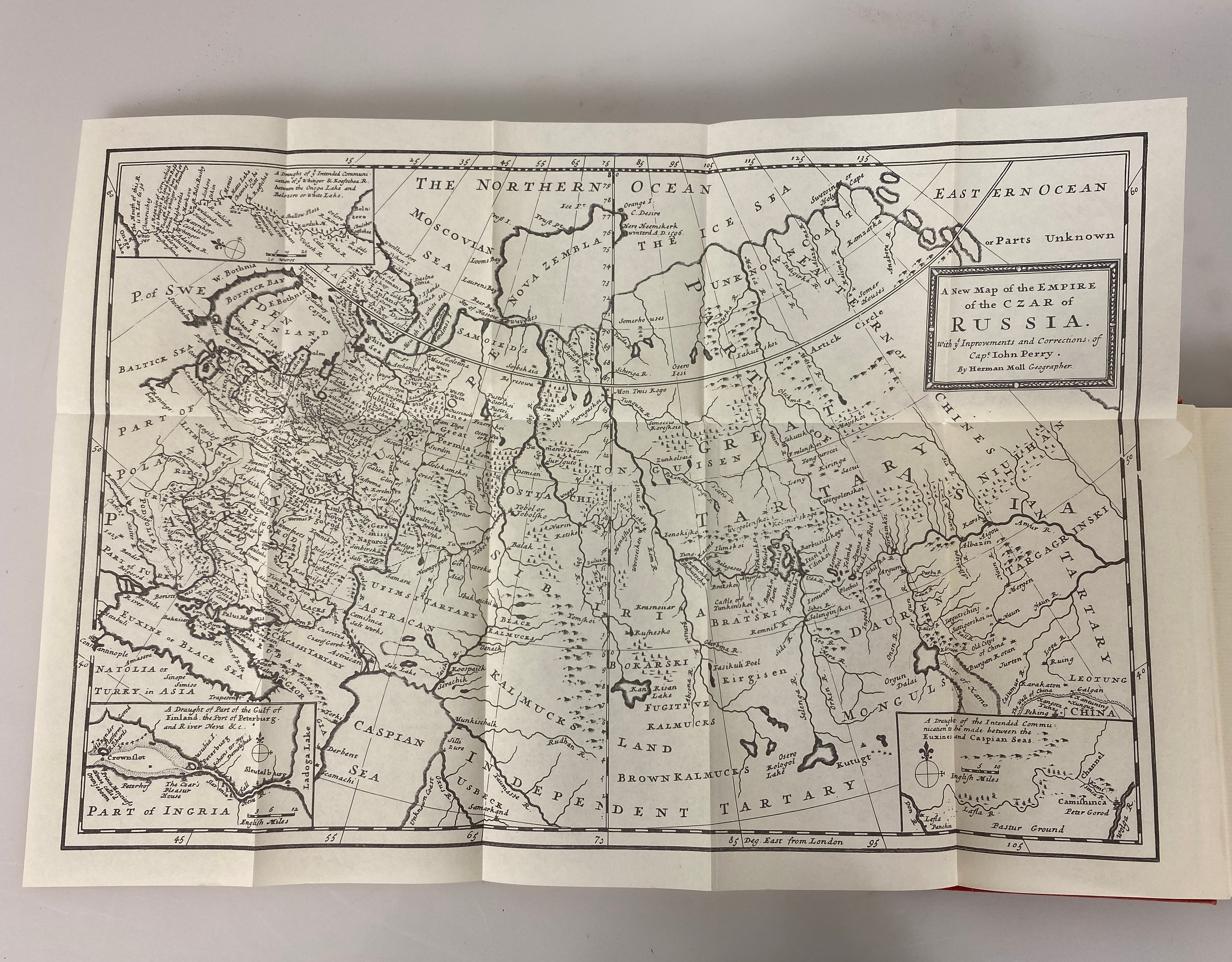 The State of Russia Under the Present Czar by John Perry 1967 Ex-Library HC