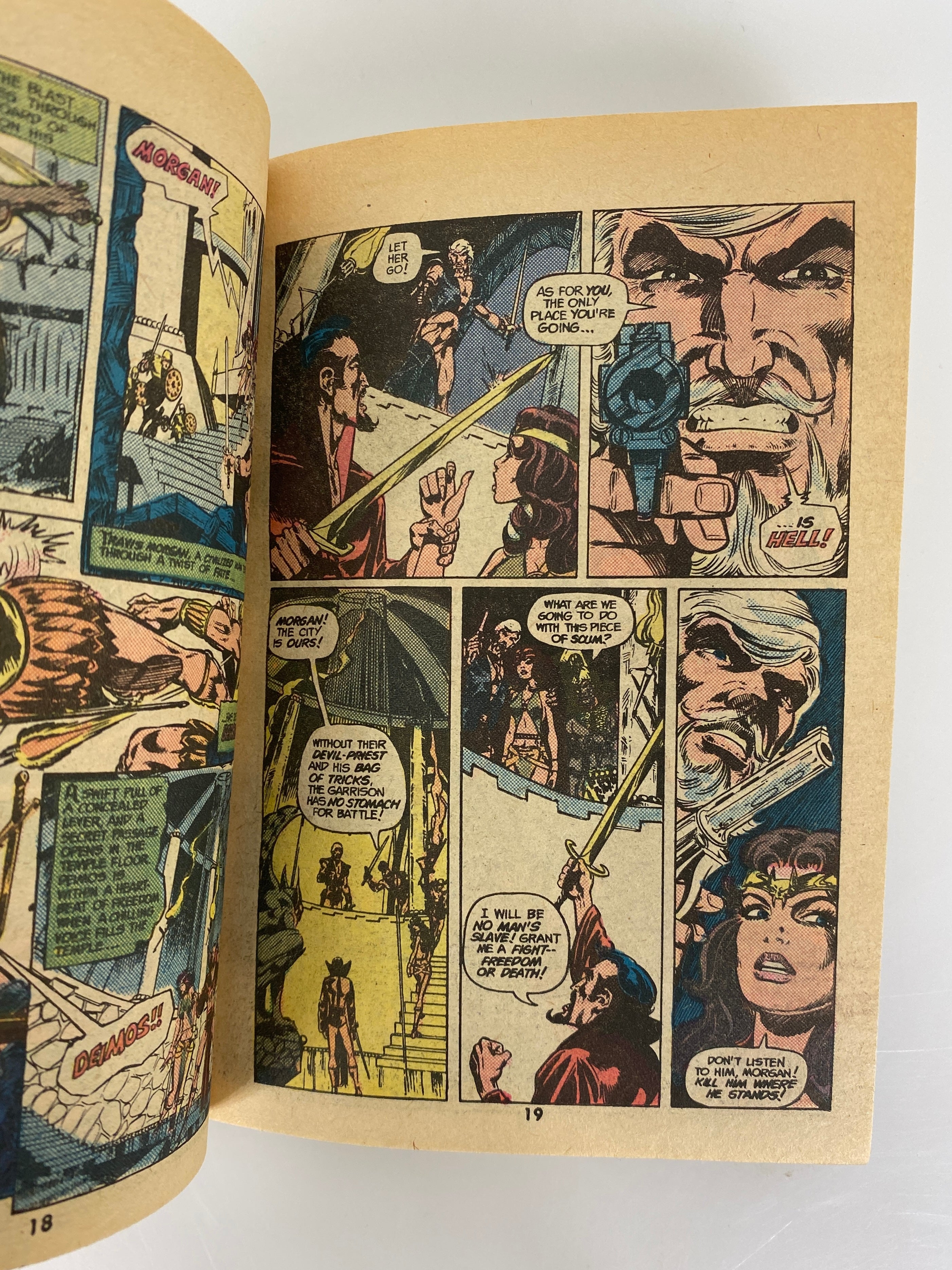 The Warlord Blue Ribbon Digest 1981