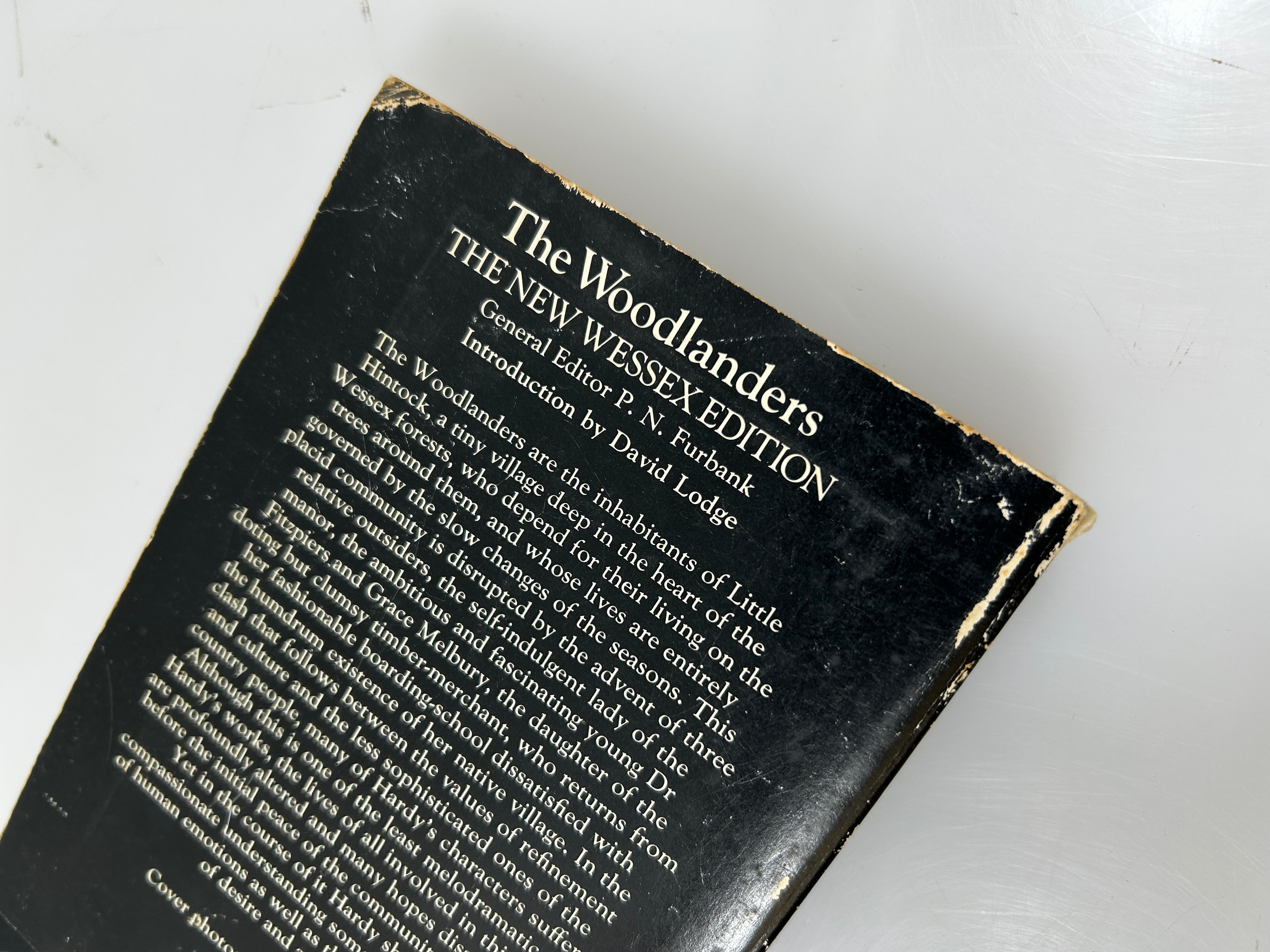 The Woodlanders by Thomas Hardy New Wessex Ed Macmillan 1974 SC