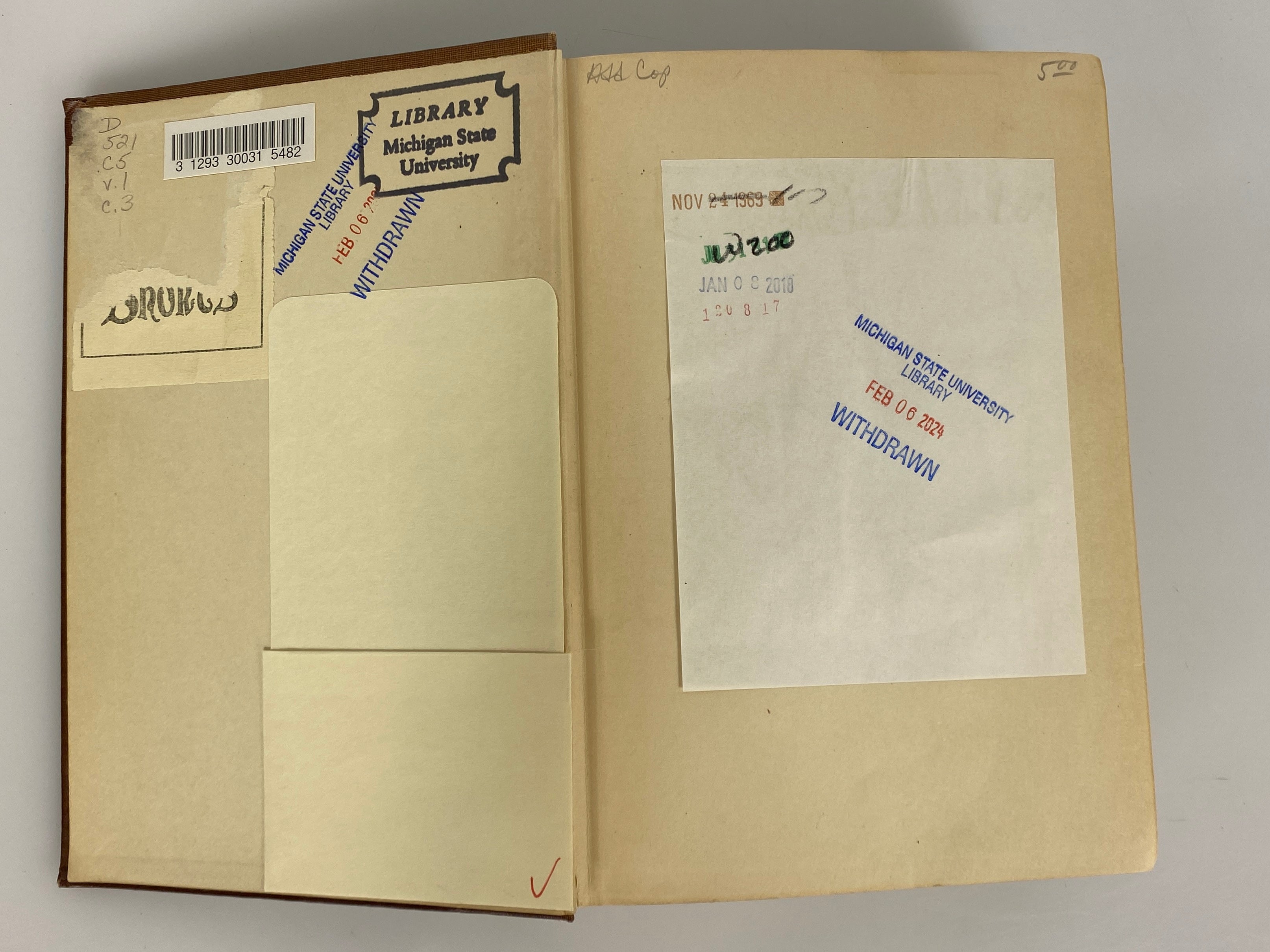 The World Crisis by Winston Churchill April 1923 Antique HC Ex-Library