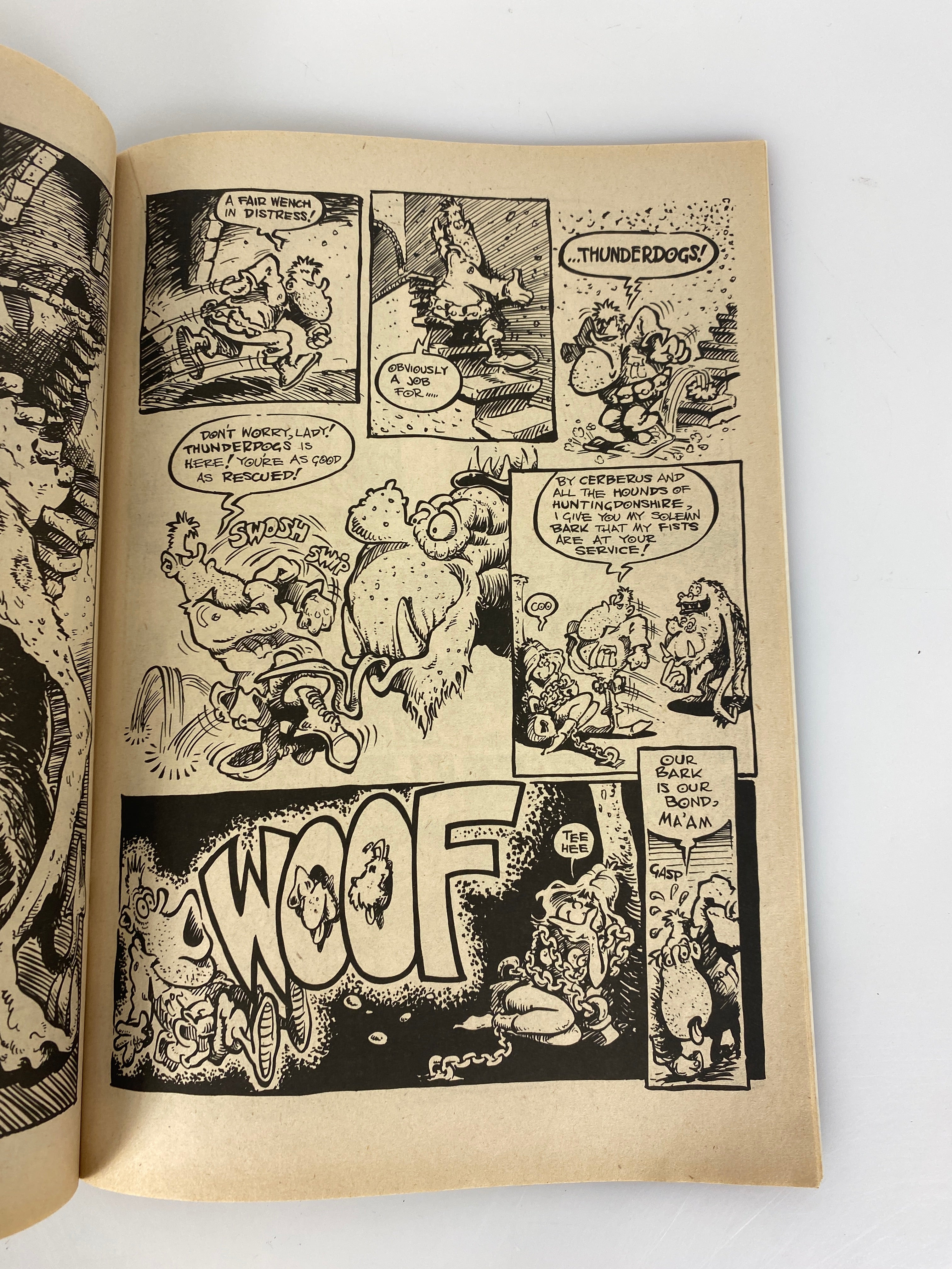 Thunderdogs Hunt Emerson Rip Off Press Comic 1981
