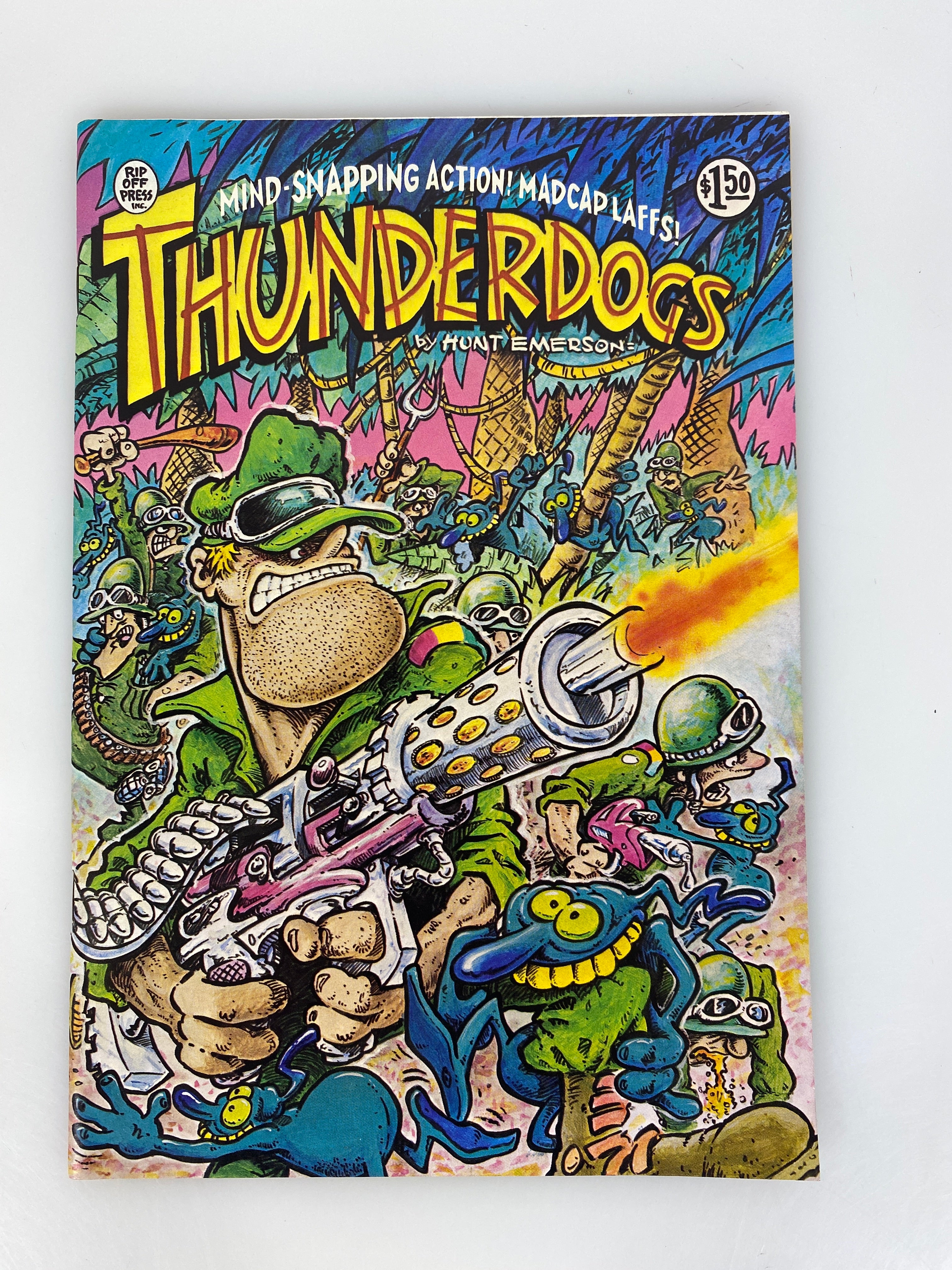 Thunderdogs Hunt Emerson Rip Off Press Comic 1981