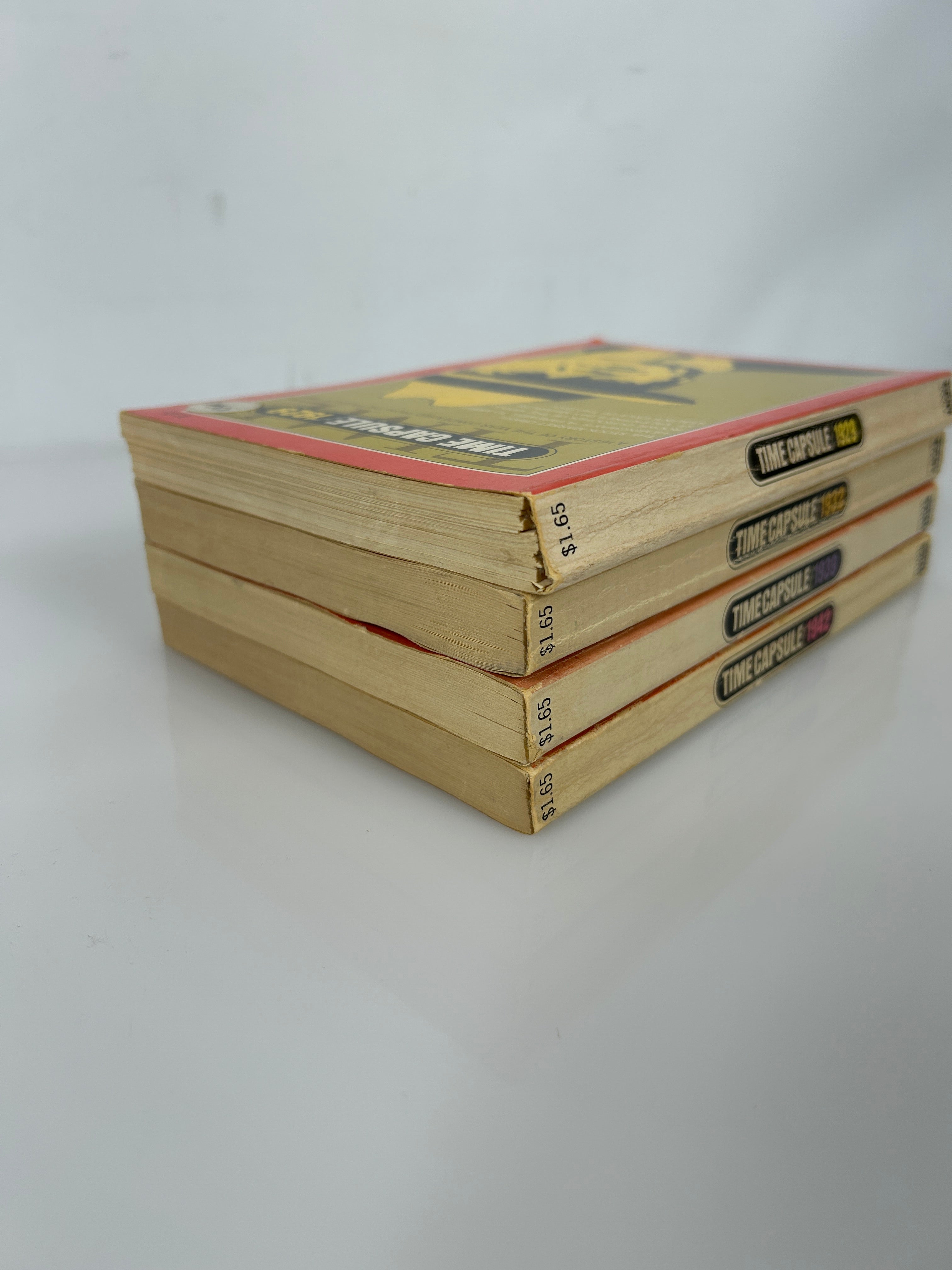 TIME CAPSULE Lot Of 4 Paperback Books 1929~1932 ~ 1939 ~ 1942 SC