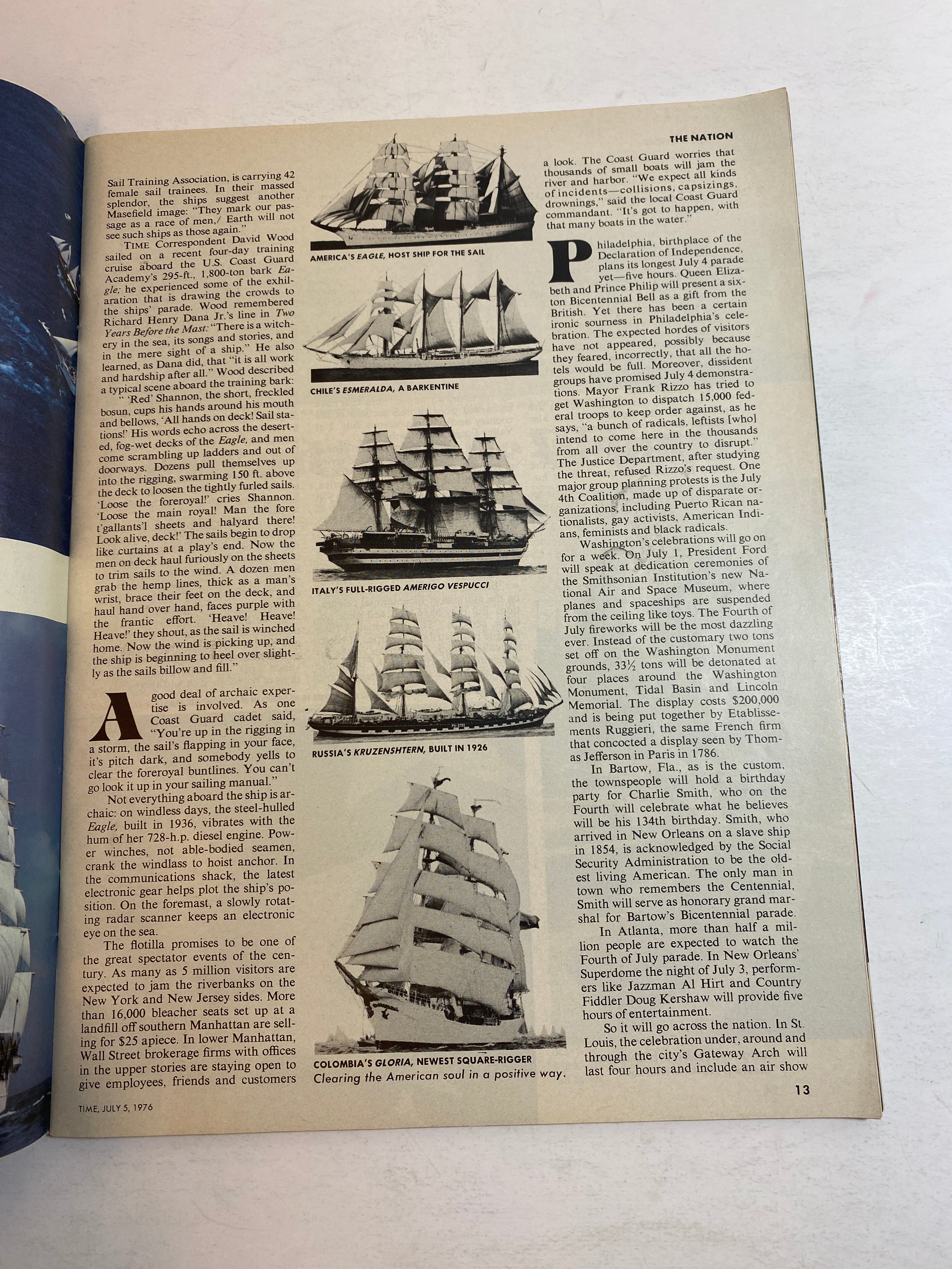 Time Magazine 1976 Bicentennial Issue