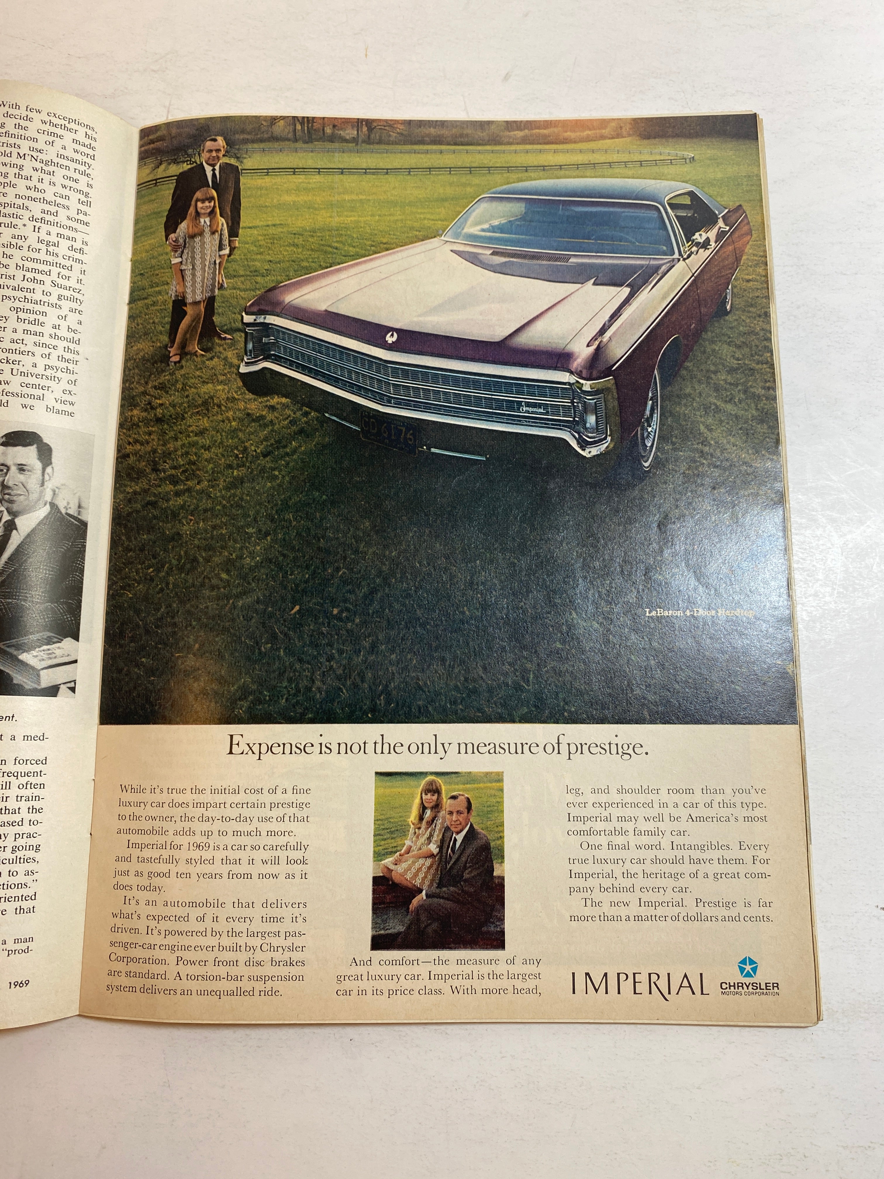 Time Magazine April 4, 1969 President Dwight Eisenhower