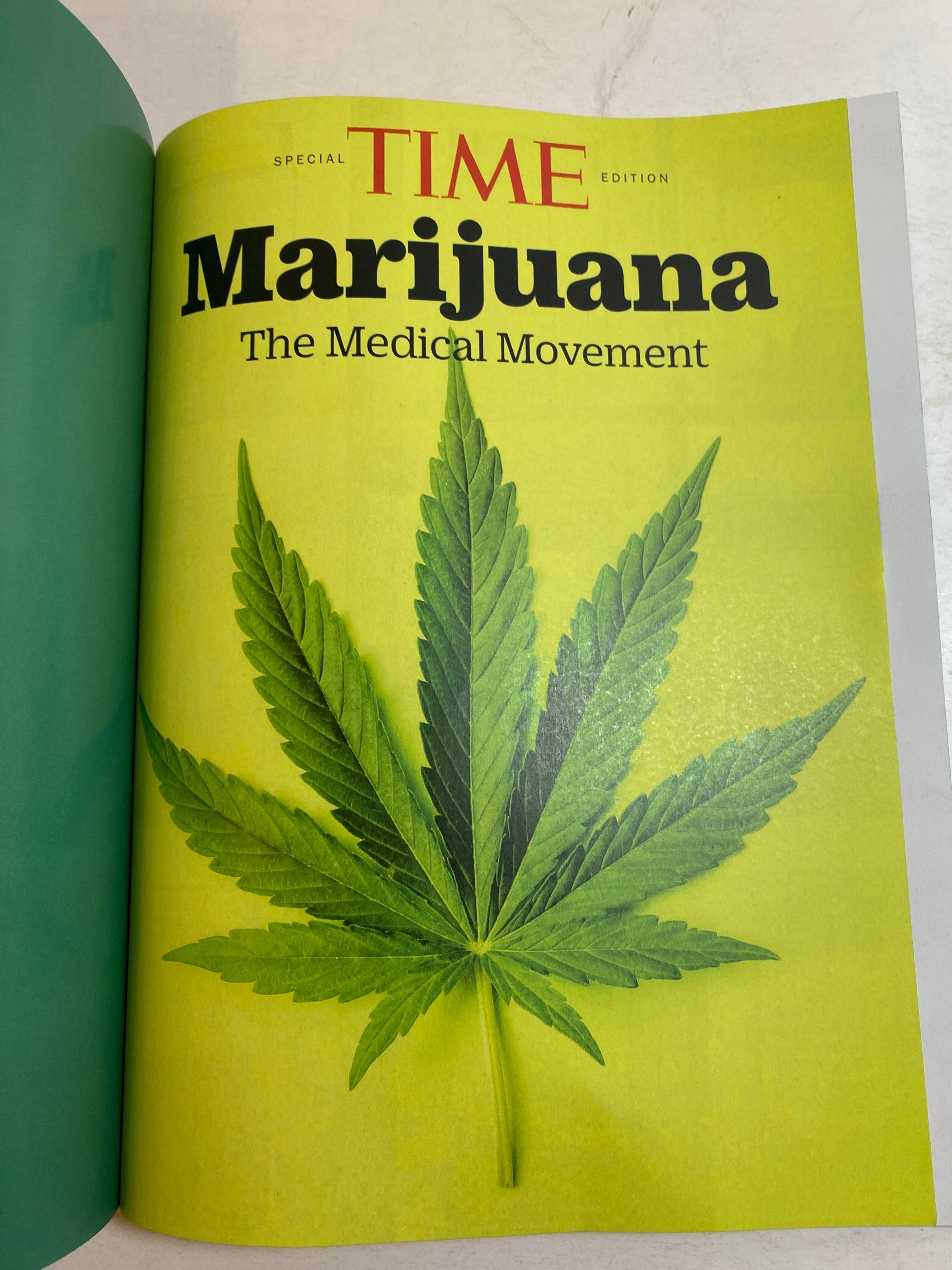 Time Magazine Special Marijuana Medical Movement 2019