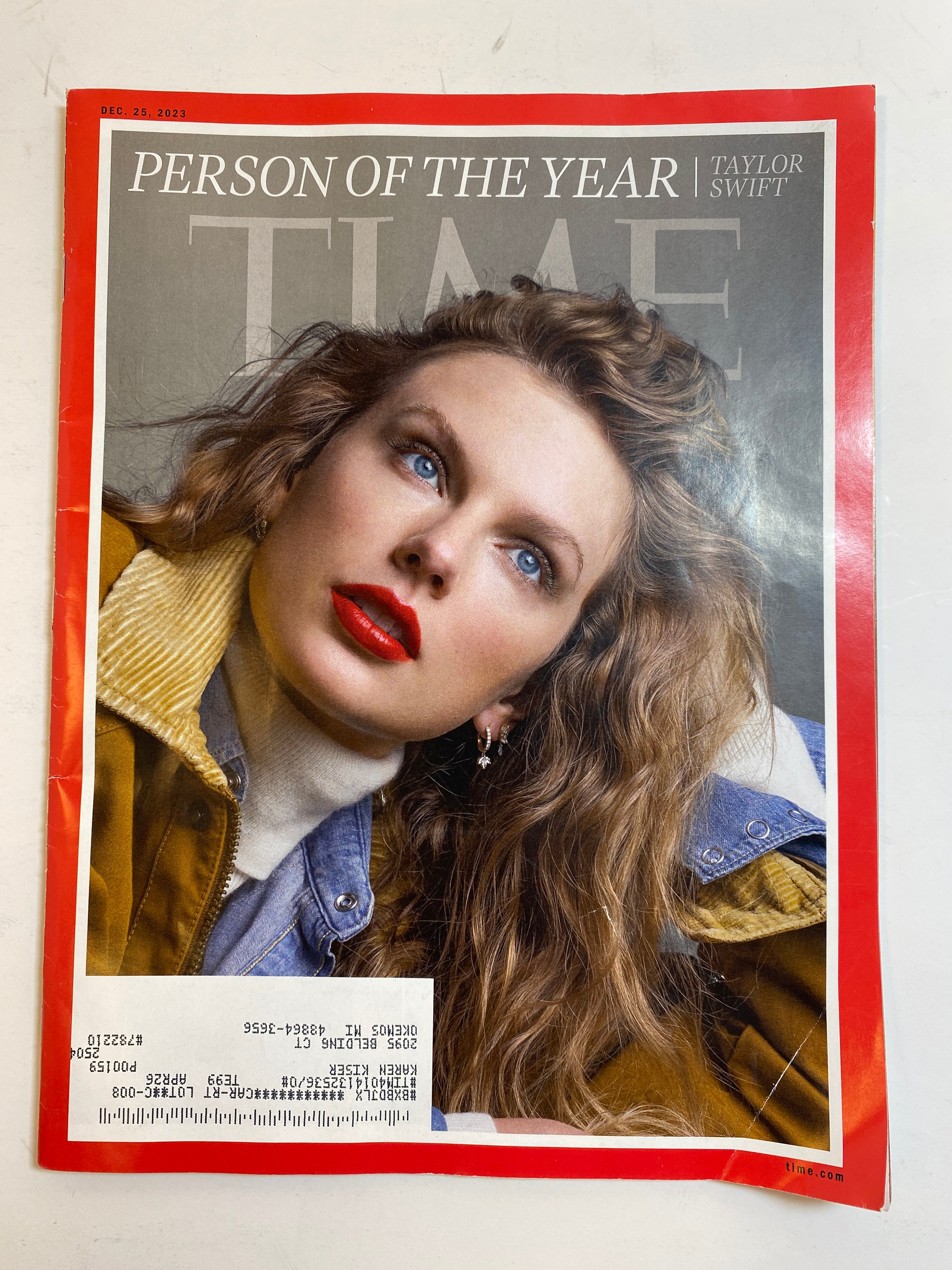 Time Person of the Year Taylor Swift 2023