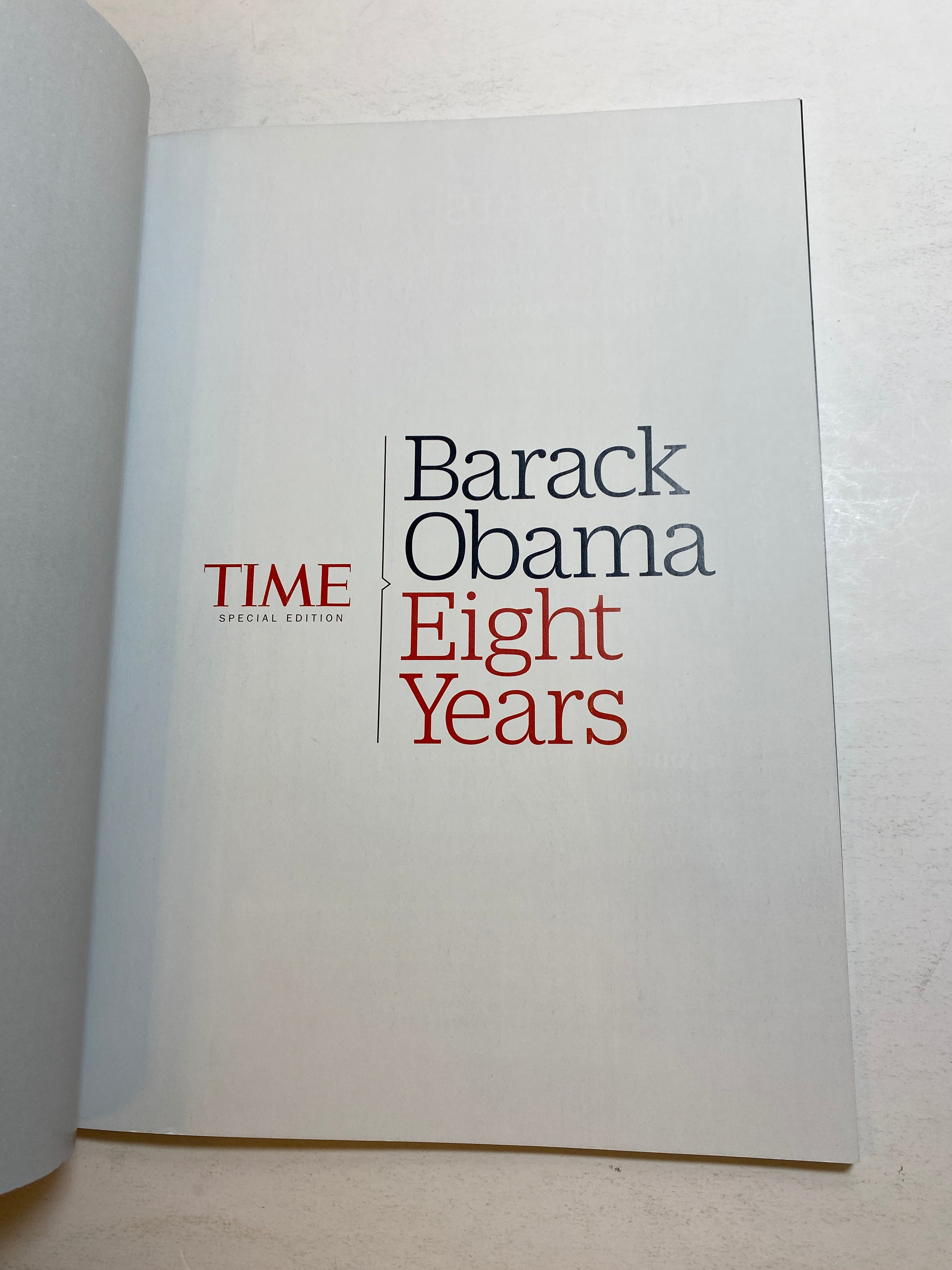Time Special Barack Obama Eight Years March 2017