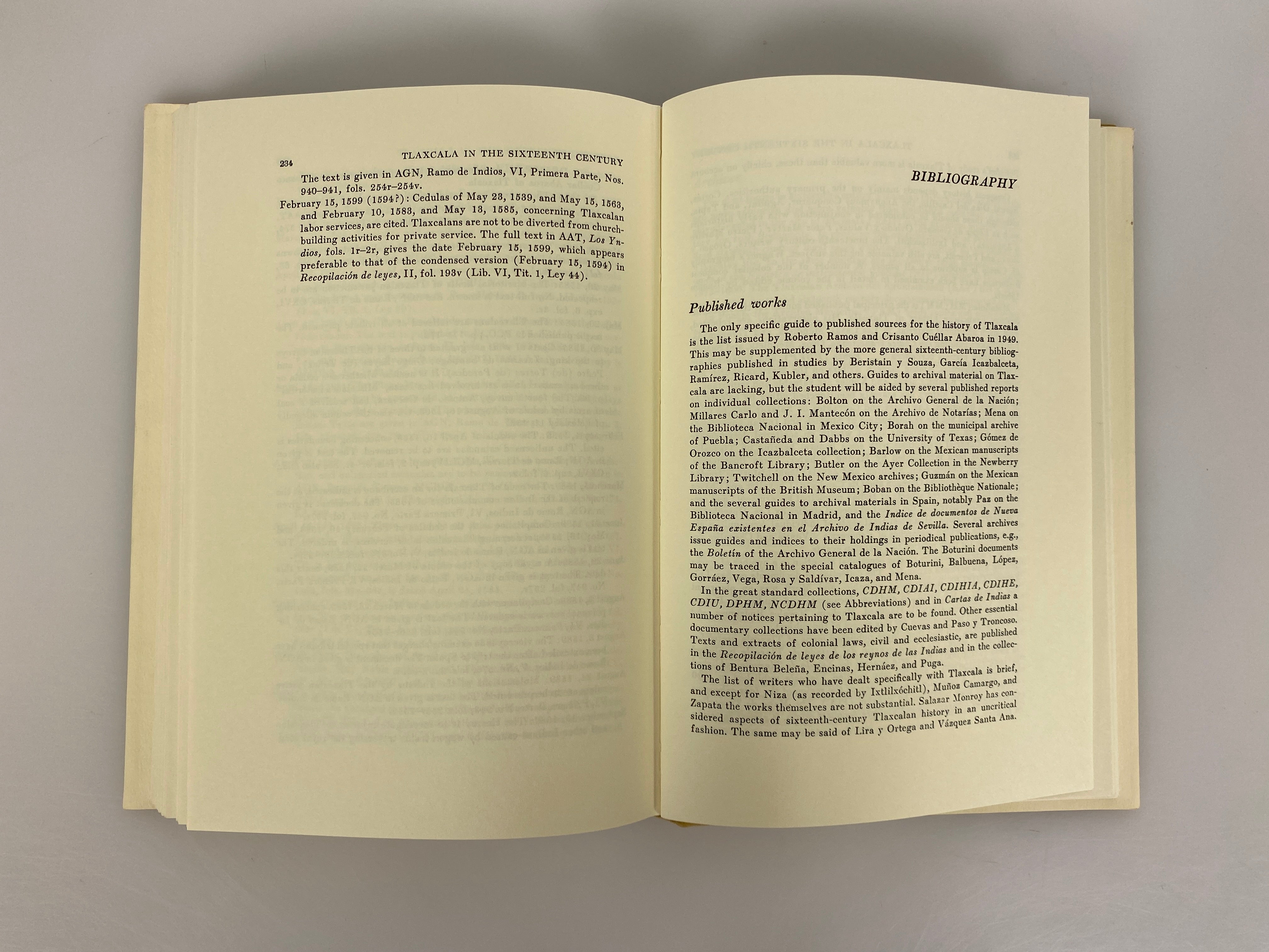 Tlaxcala in the Sixteenth Century by Charles Gibson 1967 Stanford HC DJ