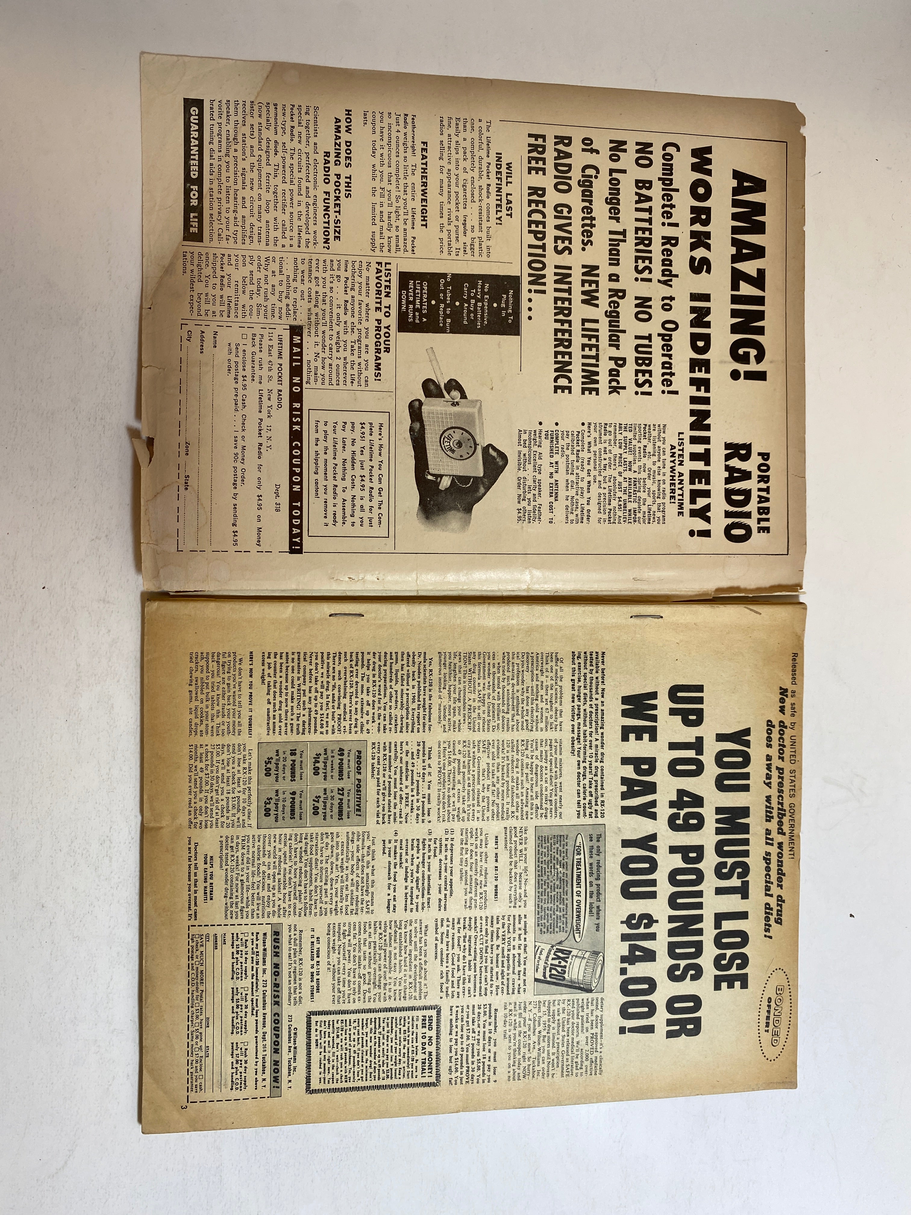 Top Stars Vintage Teen Magazine September 1959