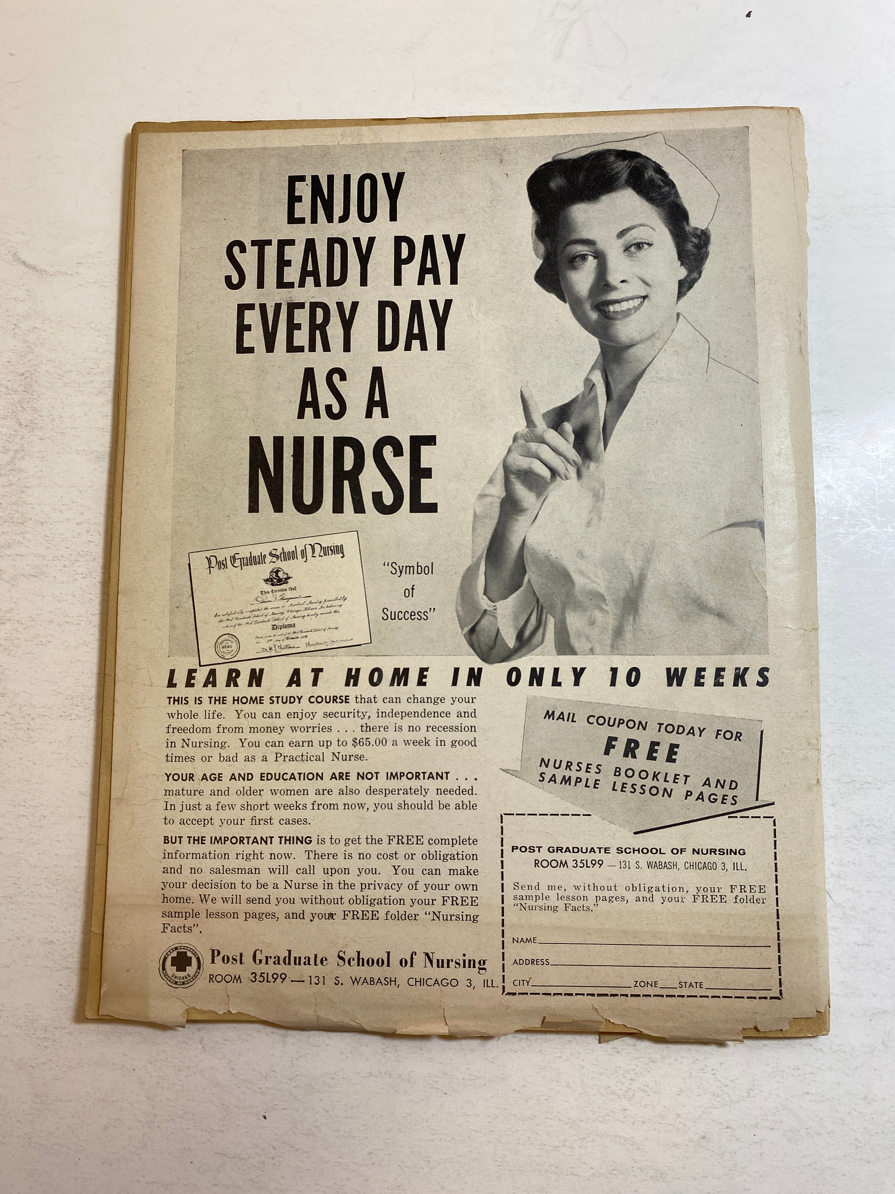 Top Stars Vintage Teen Magazine September 1959