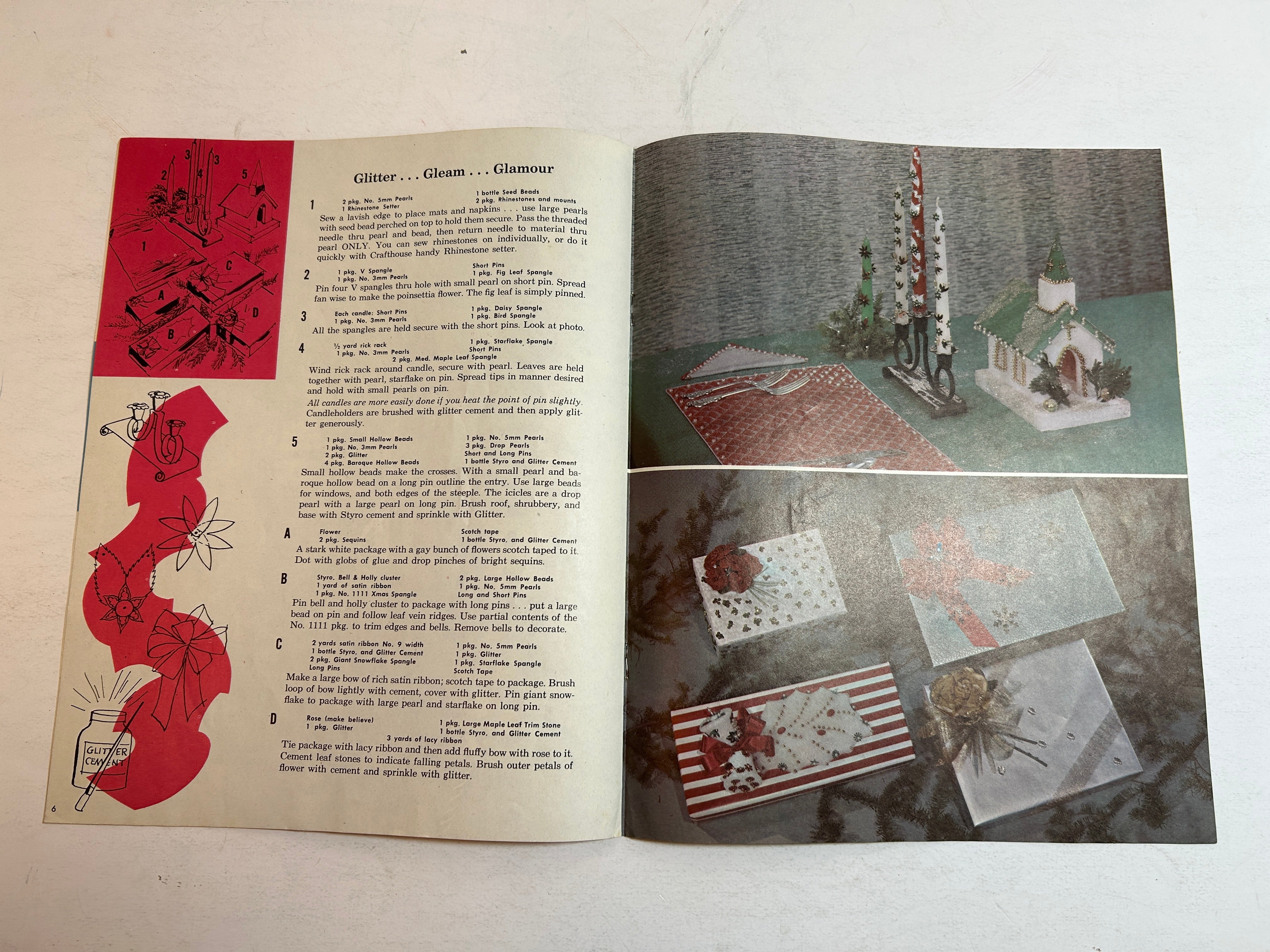 Trim it Yourself, Holiday Issue Dorothy Flicek Industries Hollywood 1953