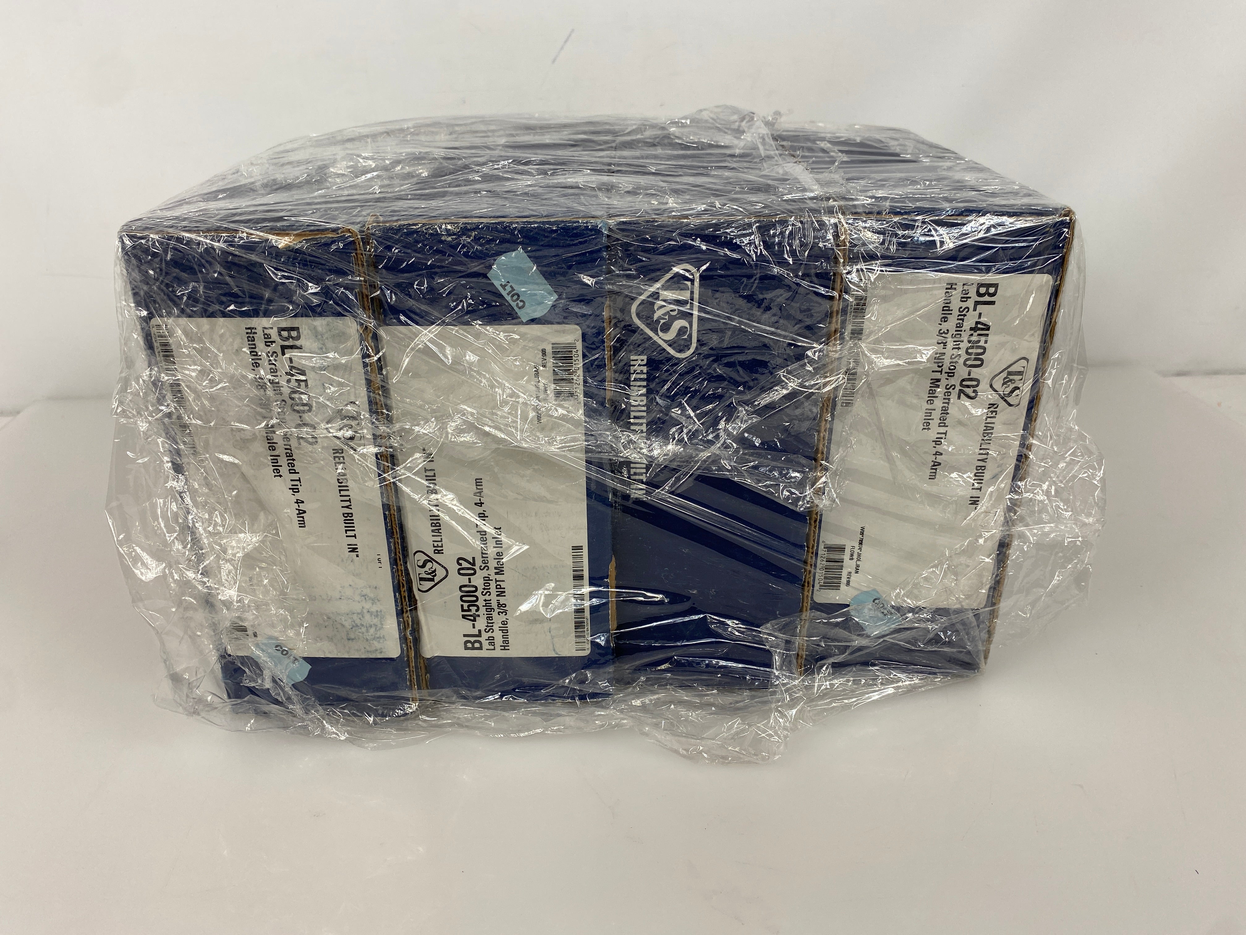 T&S Lab Straight Stop 3/8" Pack of 4