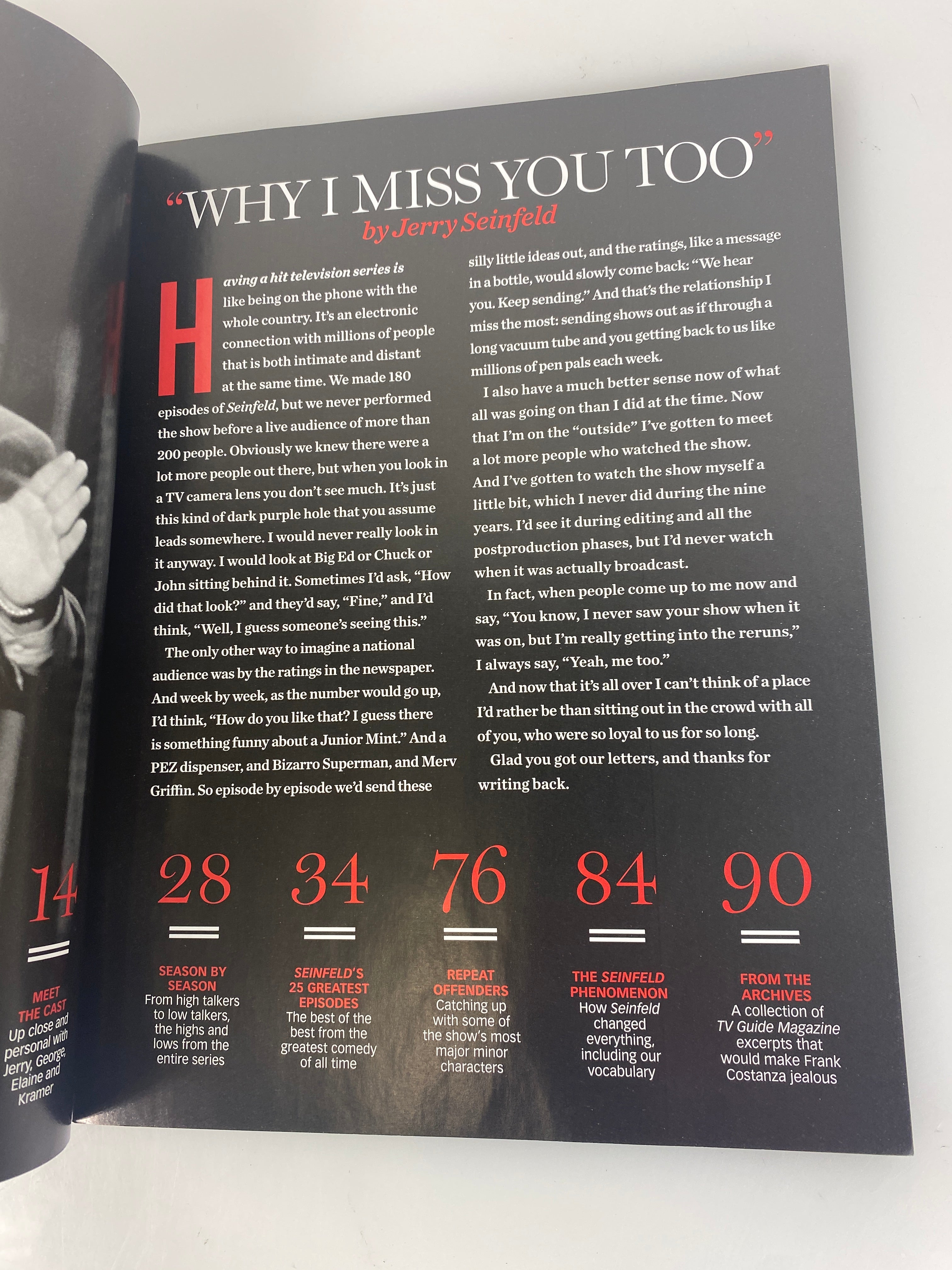 TV Guide Special Edition Seinfeld 25 Year Anniversary 2014