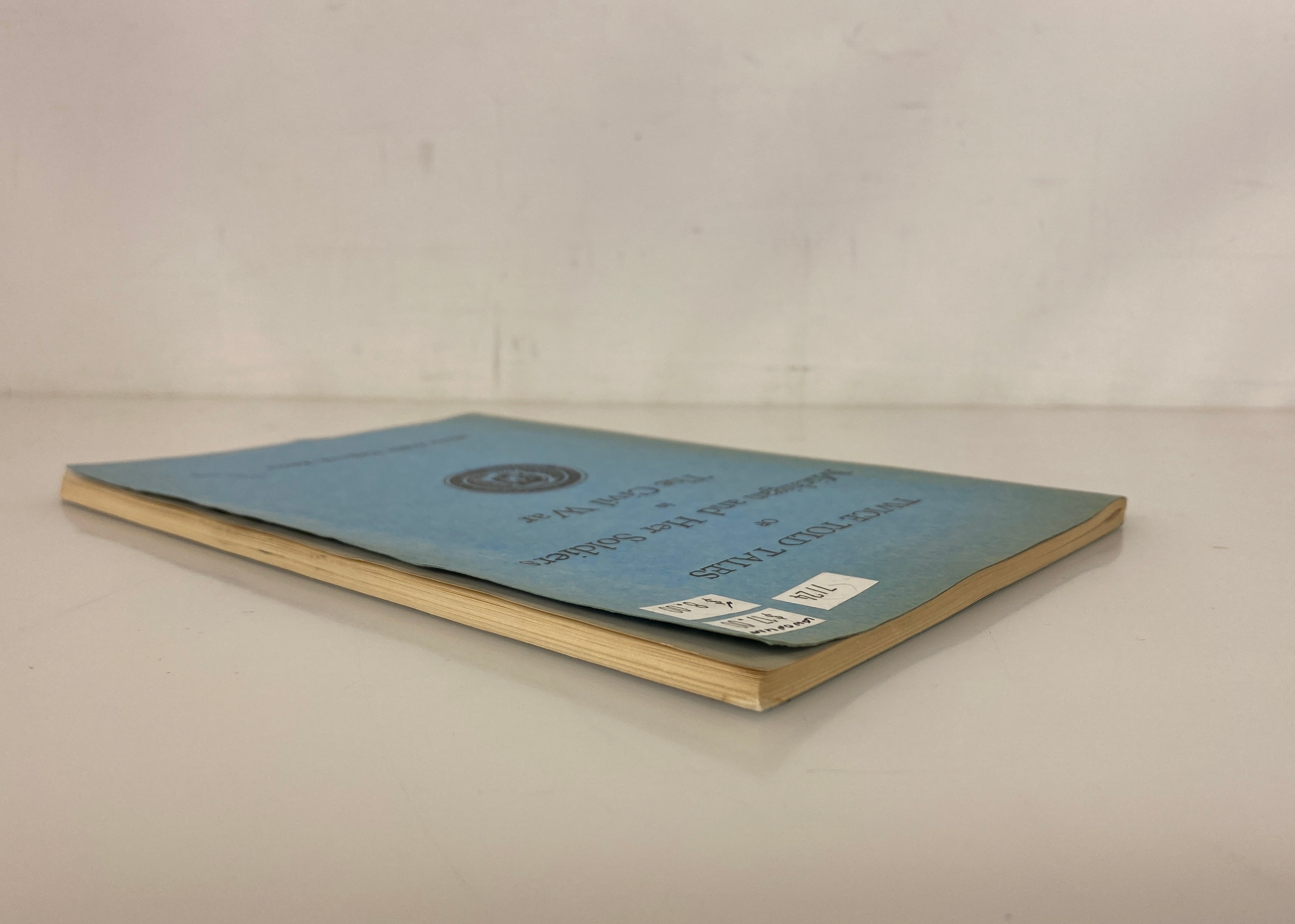 Twice Told Tales of Michigan and Her Soldiers in The Civil War 1966 SC