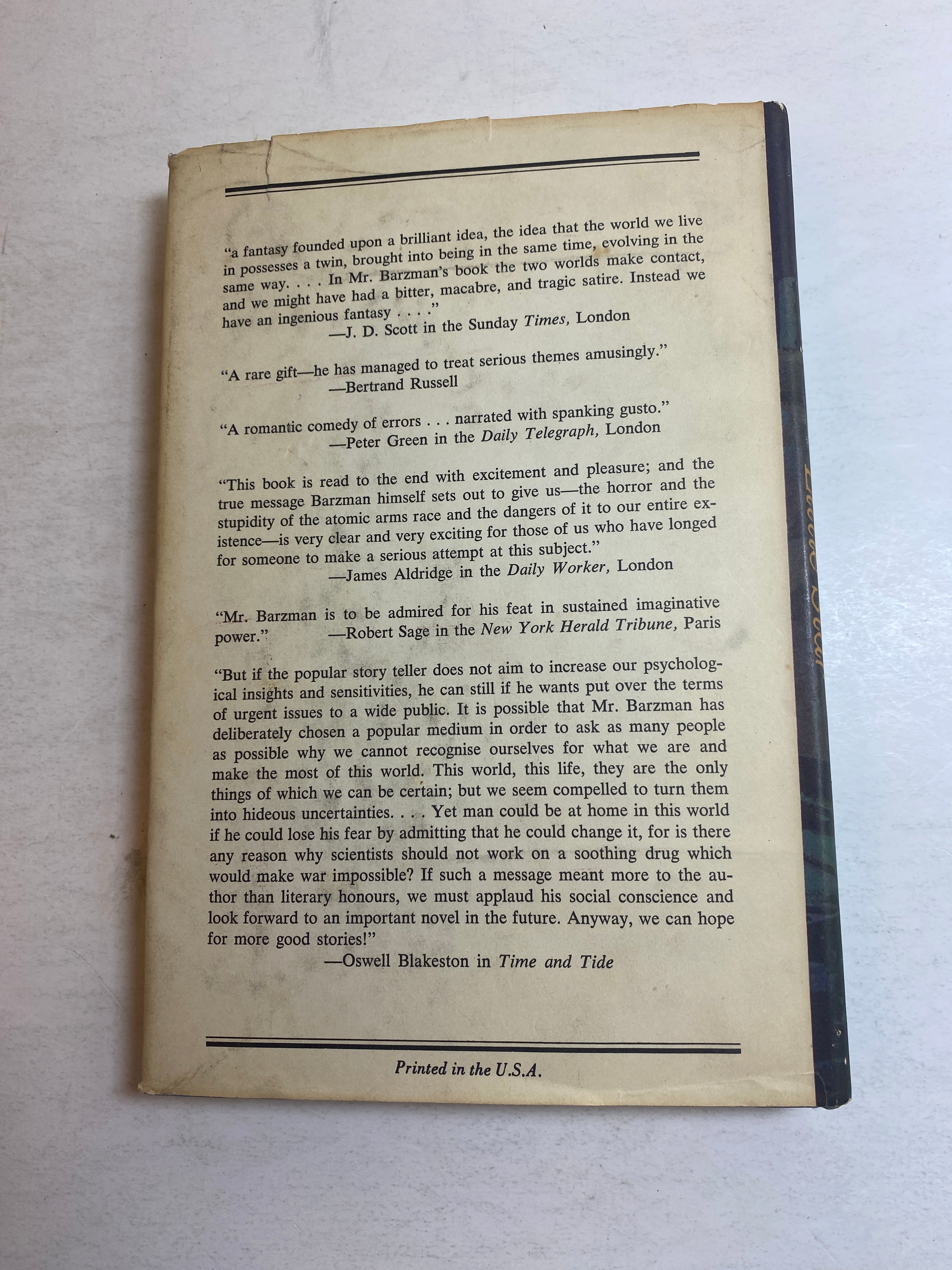 Twinkle Twinkle Little Star Ben Barzman HCDJ 1960