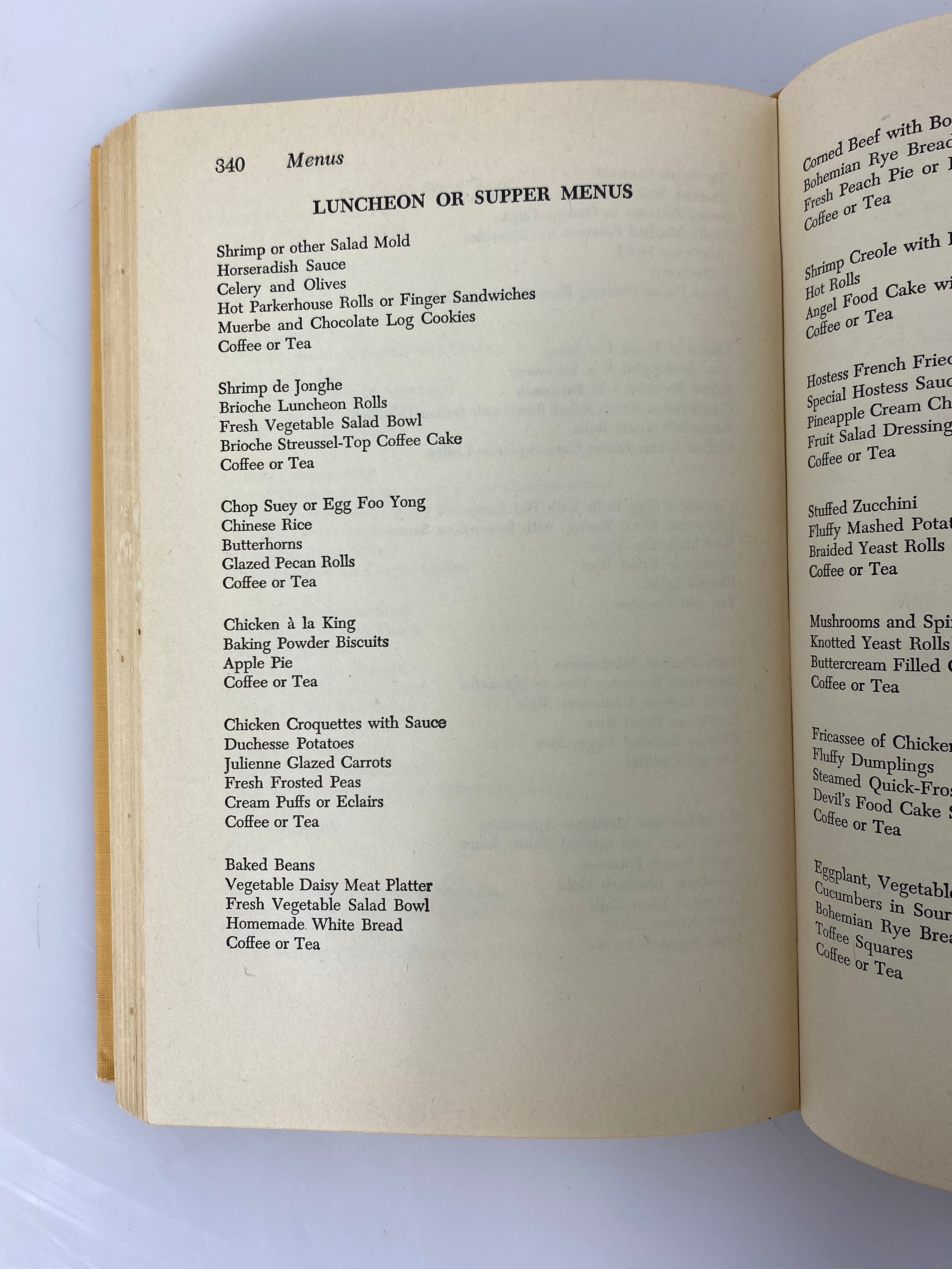 Vintage Antoinette Pope School Cookbook 1951 *Signed*