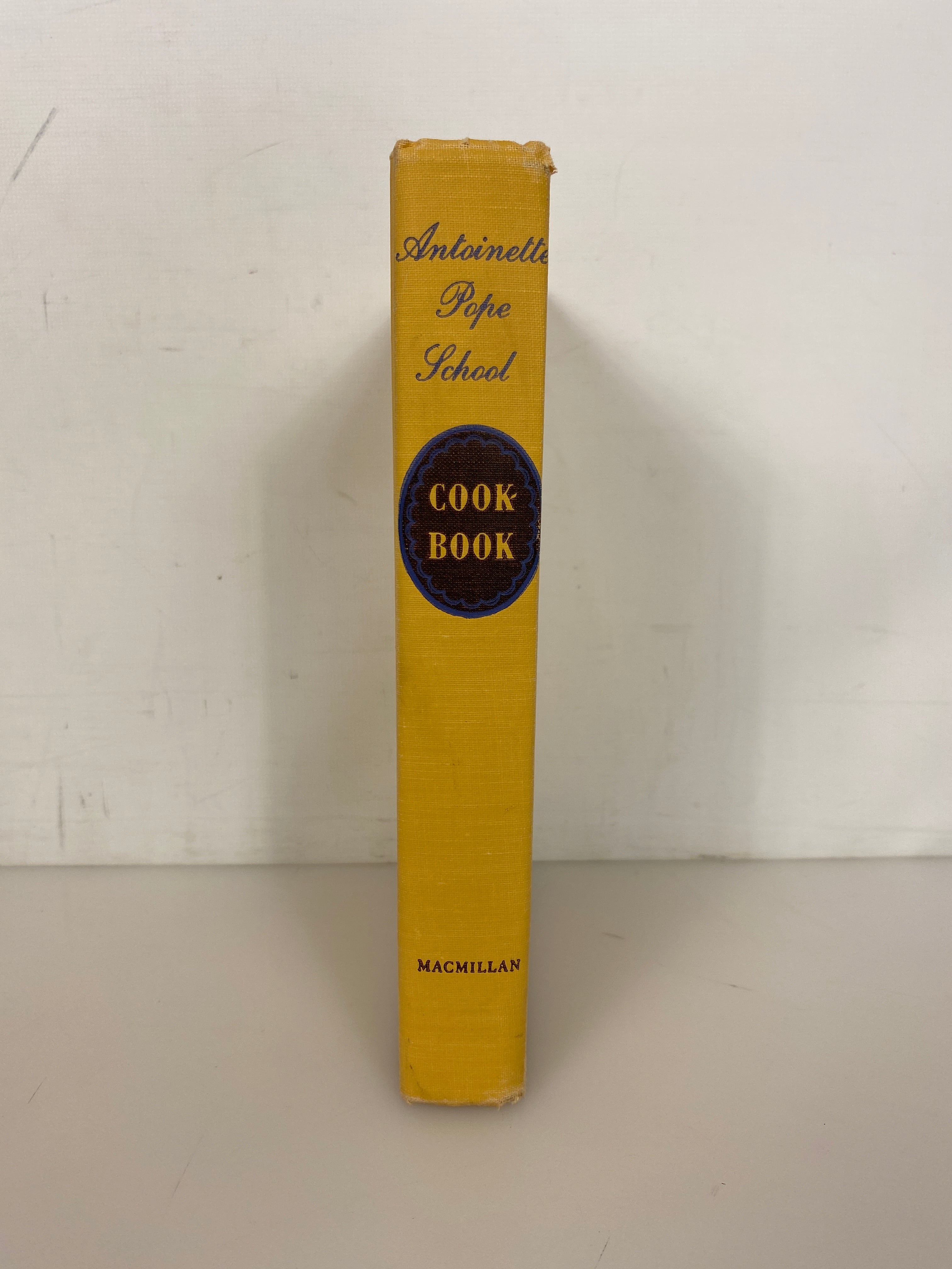 Vintage Antoinette Pope School Cookbook 1951 *Signed*