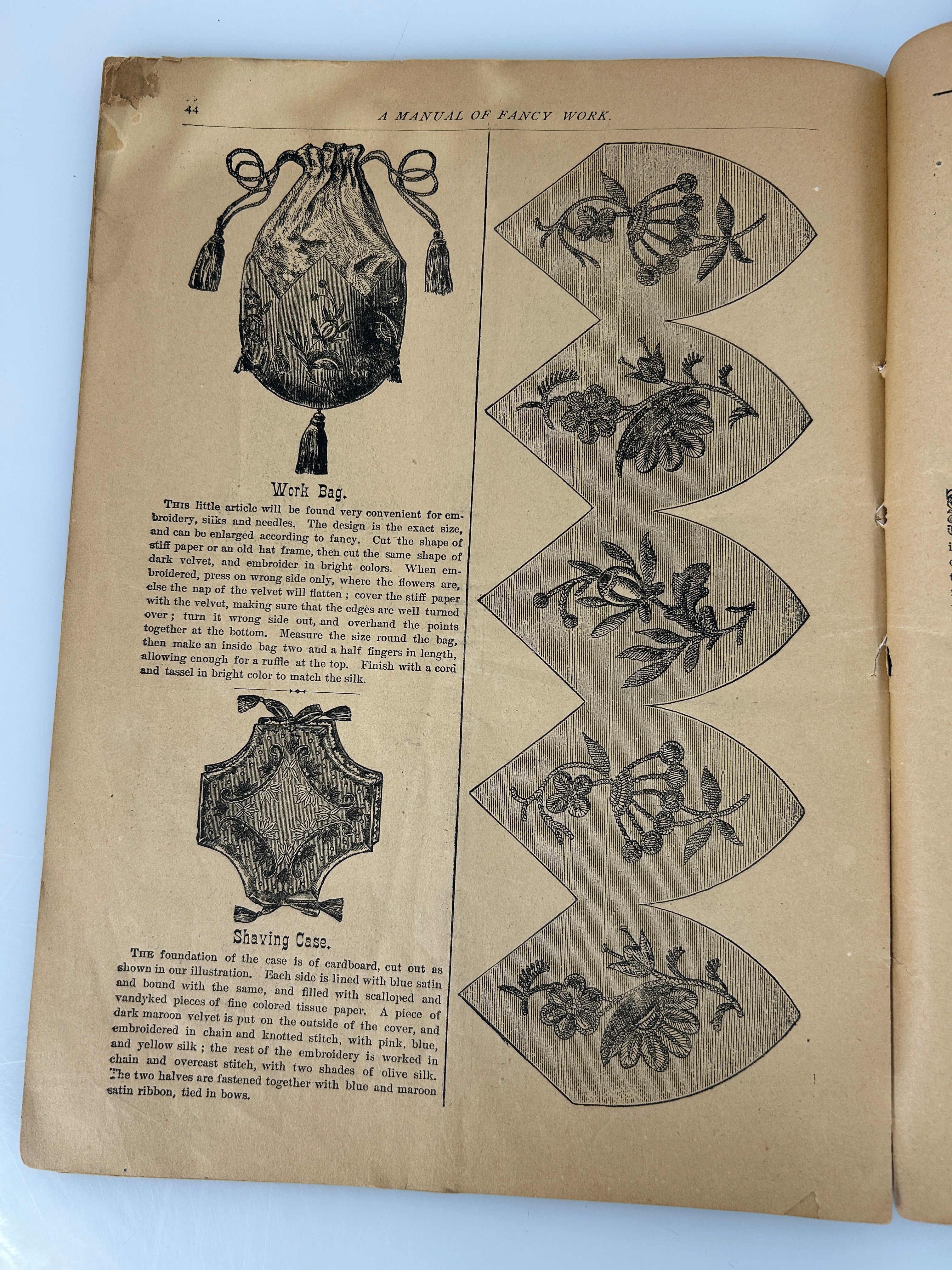 Vintage Embroidery Guide: Madam Worth's New Manual of Fancy Work 1886 RL Spencer