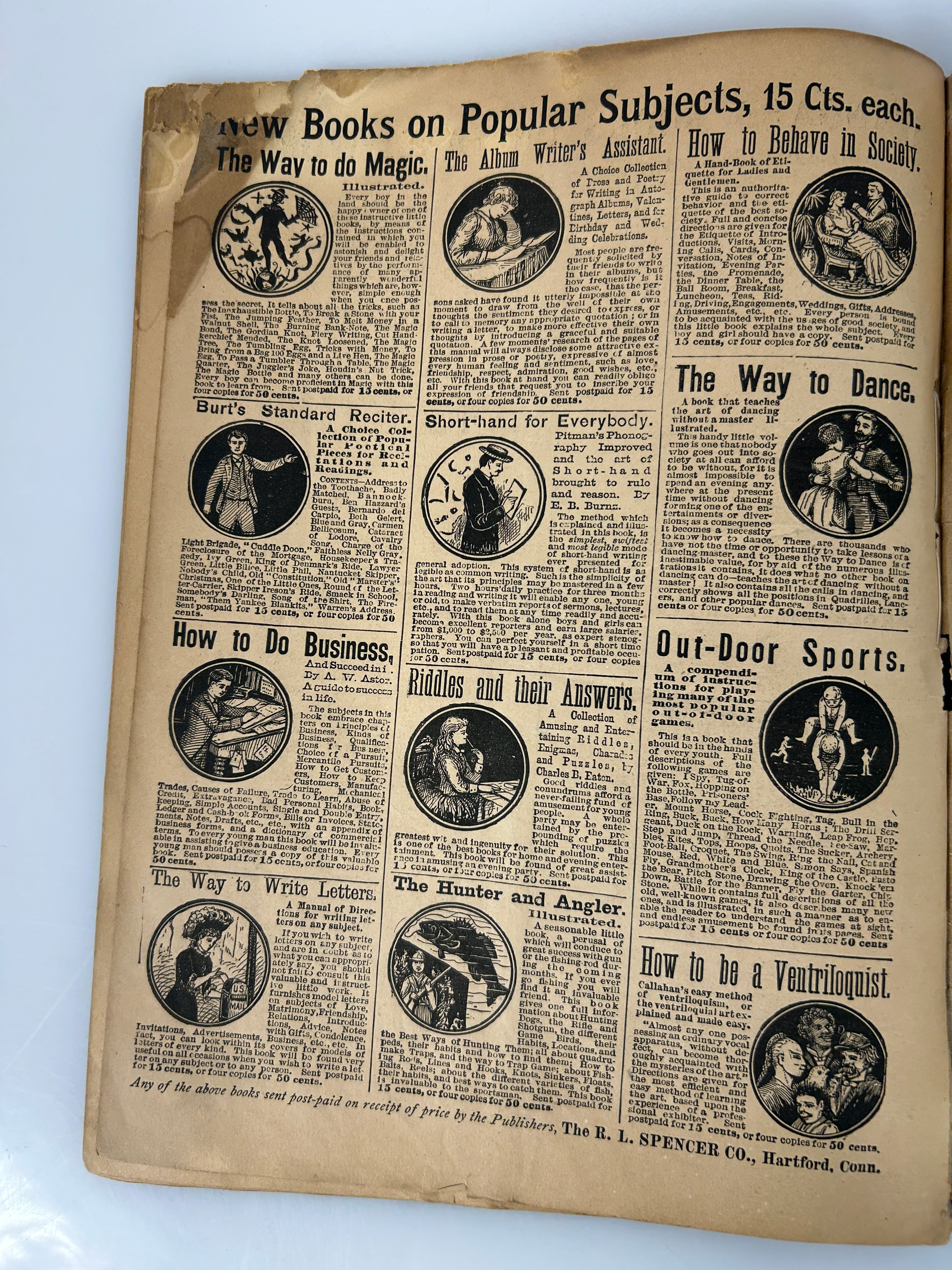 Vintage Embroidery Guide: Madam Worth's New Manual of Fancy Work 1886 RL Spencer