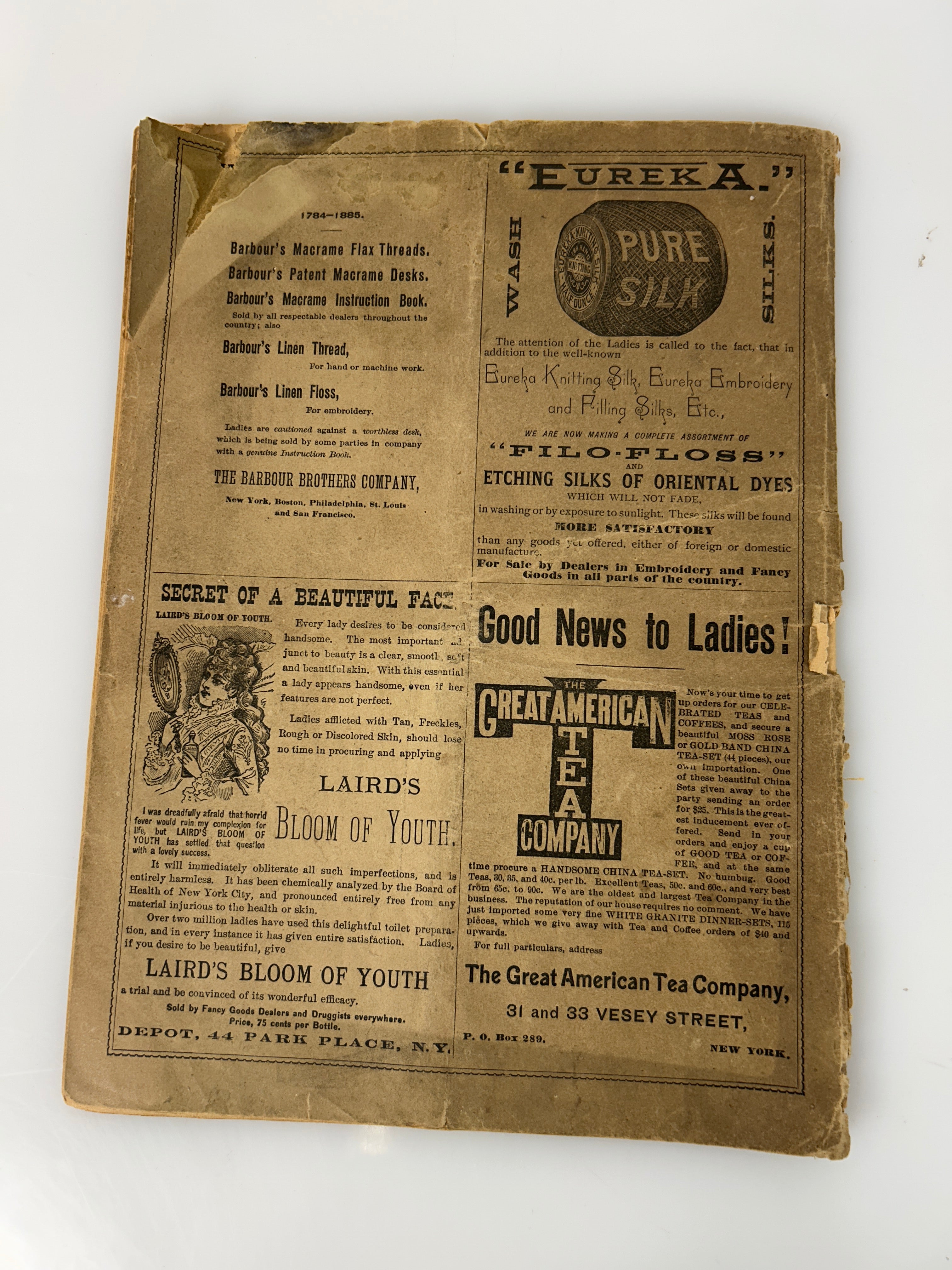 Vintage Embroidery Guide: Madam Worth's New Manual of Fancy Work 1886 RL Spencer