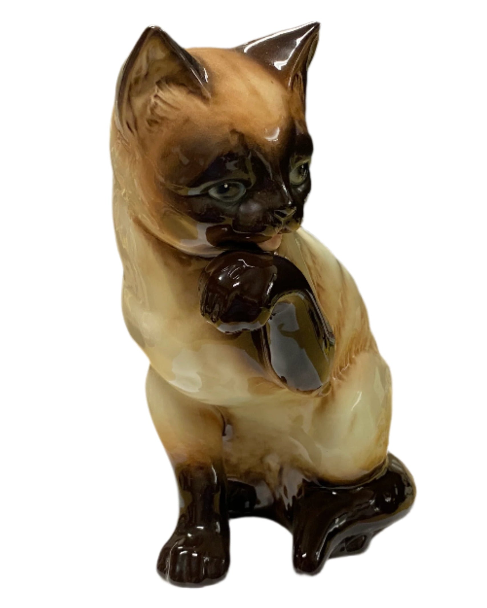 Vintage Goebel W.Germany Ceramic Cat Figurine