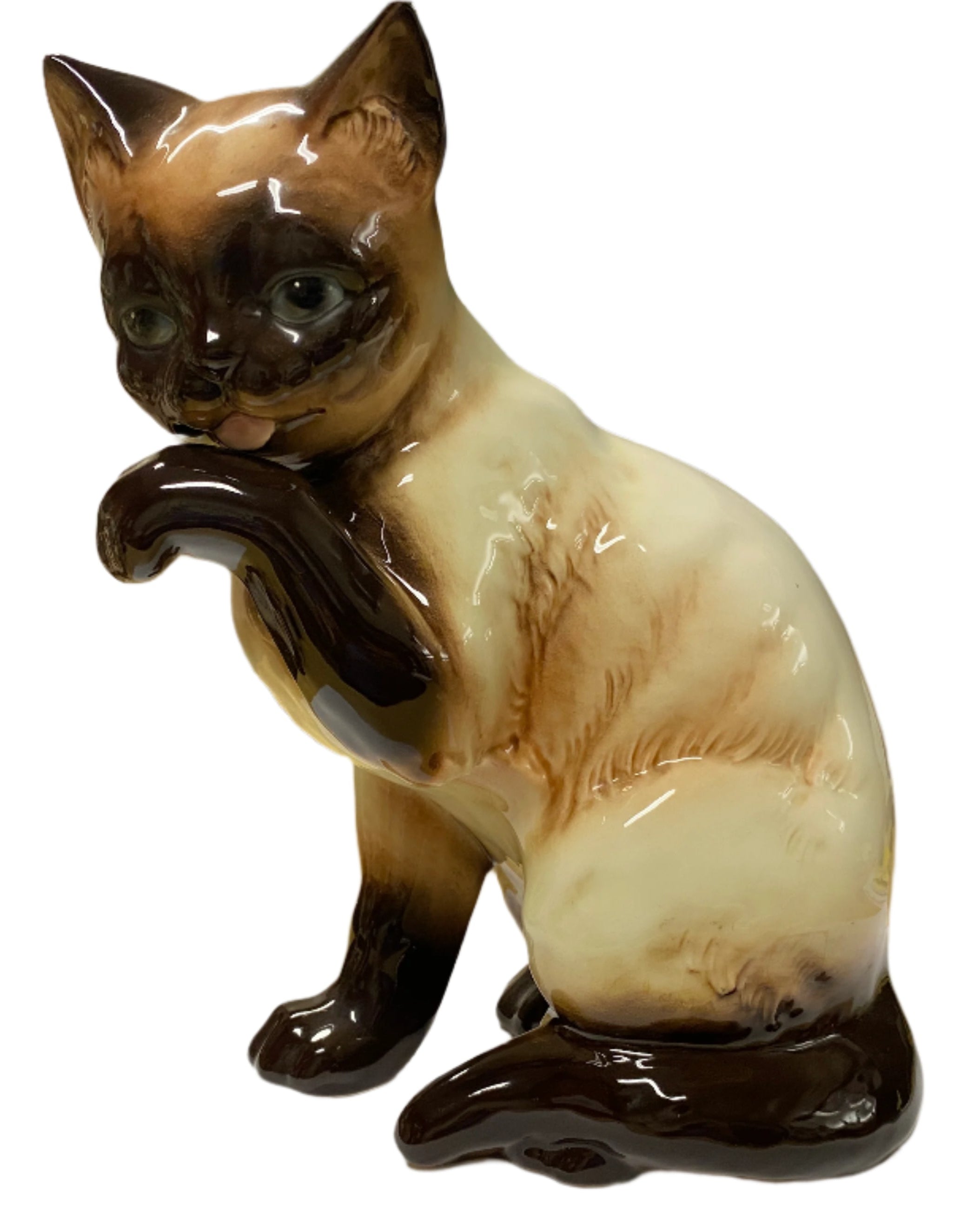 Vintage Goebel W.Germany Ceramic Cat Figurine