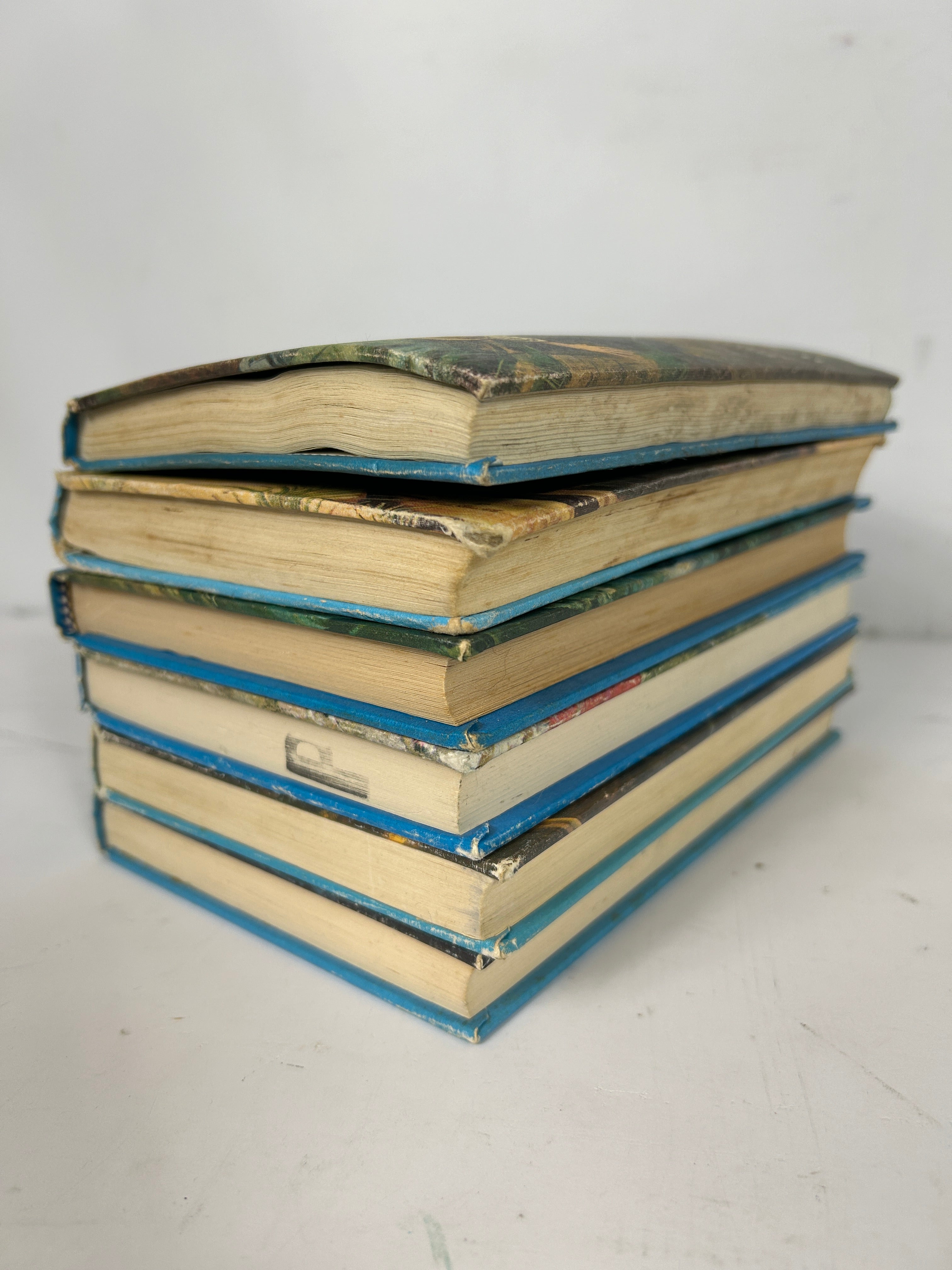 Vintage Lot of 6 Hardy Boys Hardcover Mystery Books 12- 17 Matte Cover HC