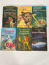 Vintage Lot of 6 Hardy Boys Hardcover Mystery Books 12- 17 Matte Cover HC