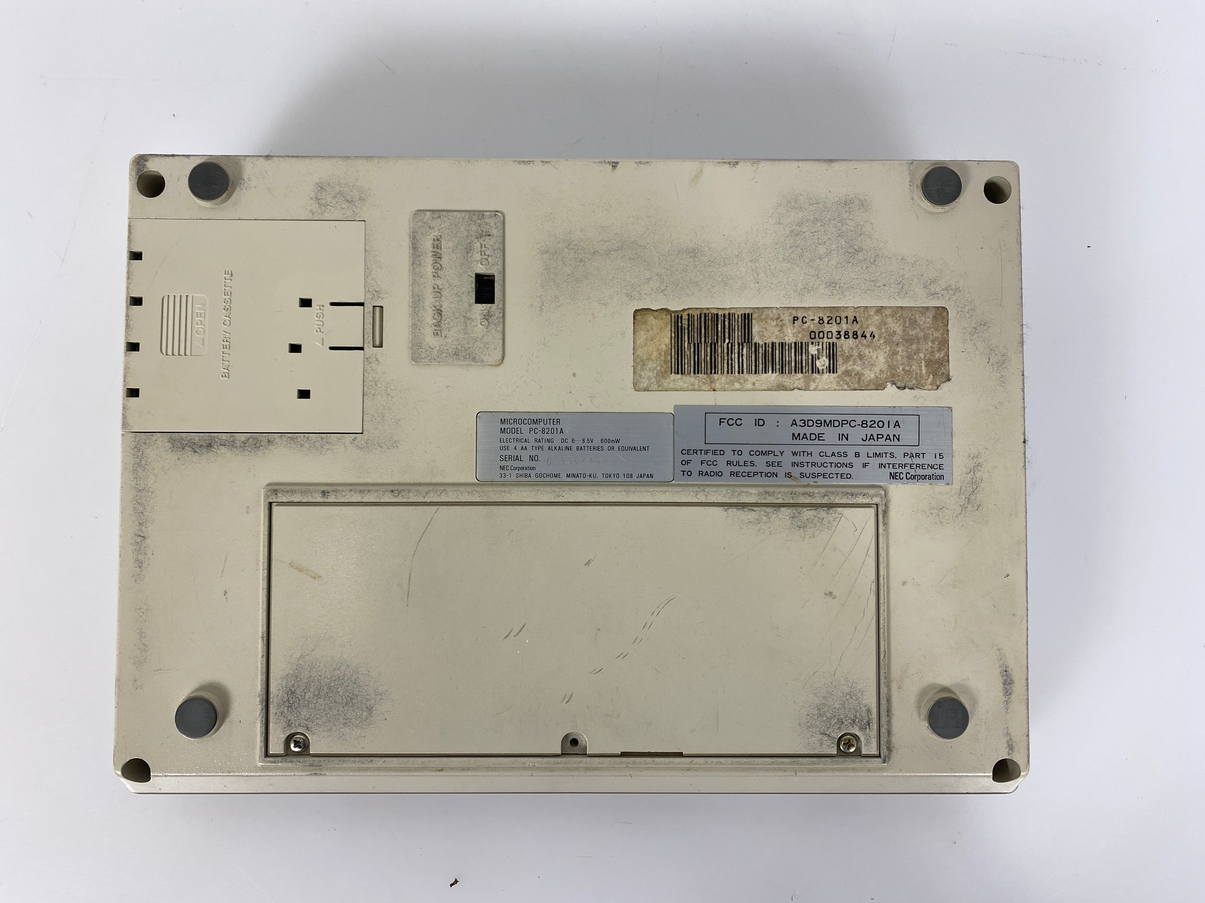 Vintage Nec PC-8201A Portable Microcomputer