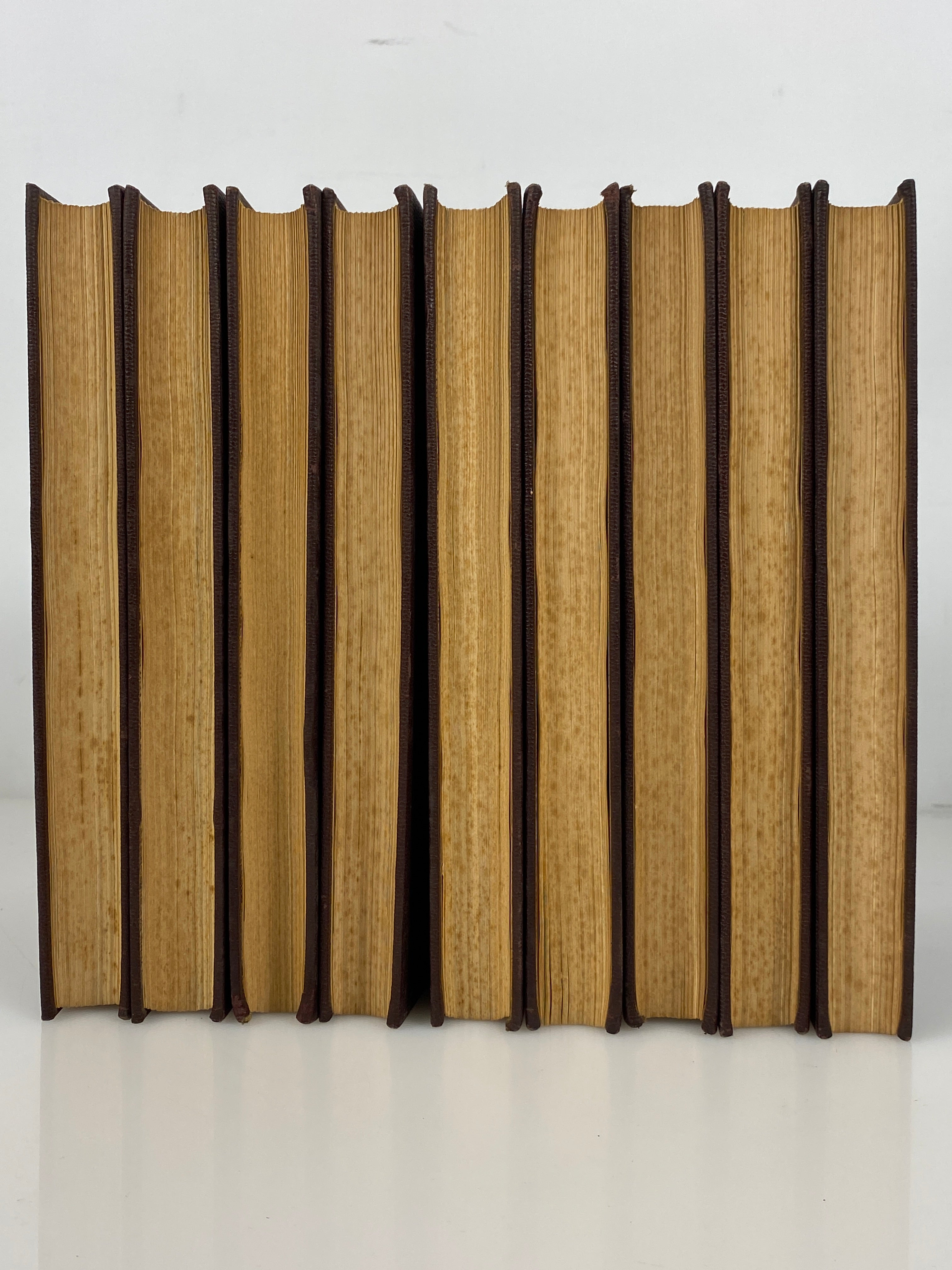 Vol 1-9 of The Book of Popular Science 1955 Grolier Society Vintage HC