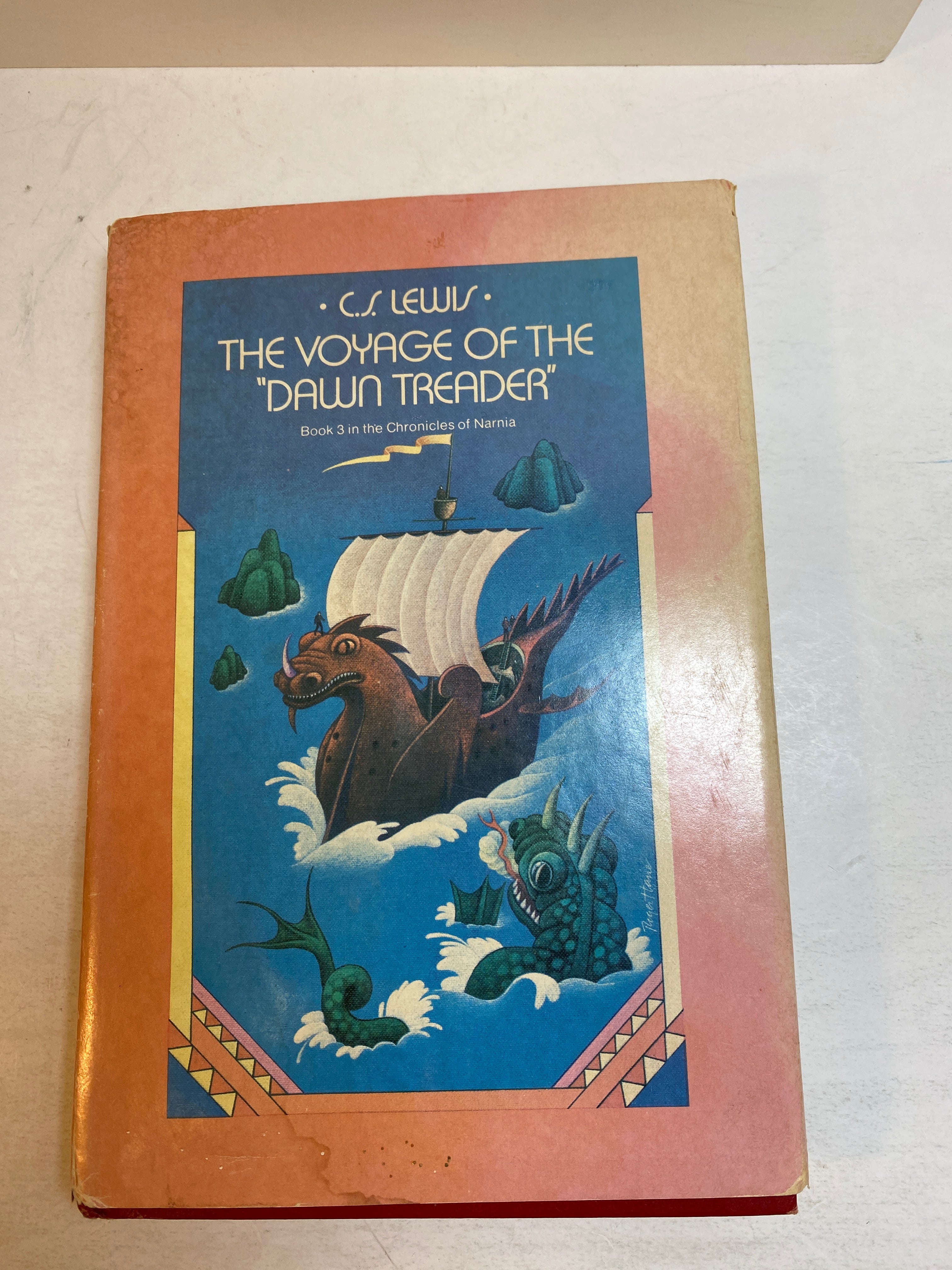 Voyage of the Dawn Treader CS Lewis HCDJ Book Club 1952