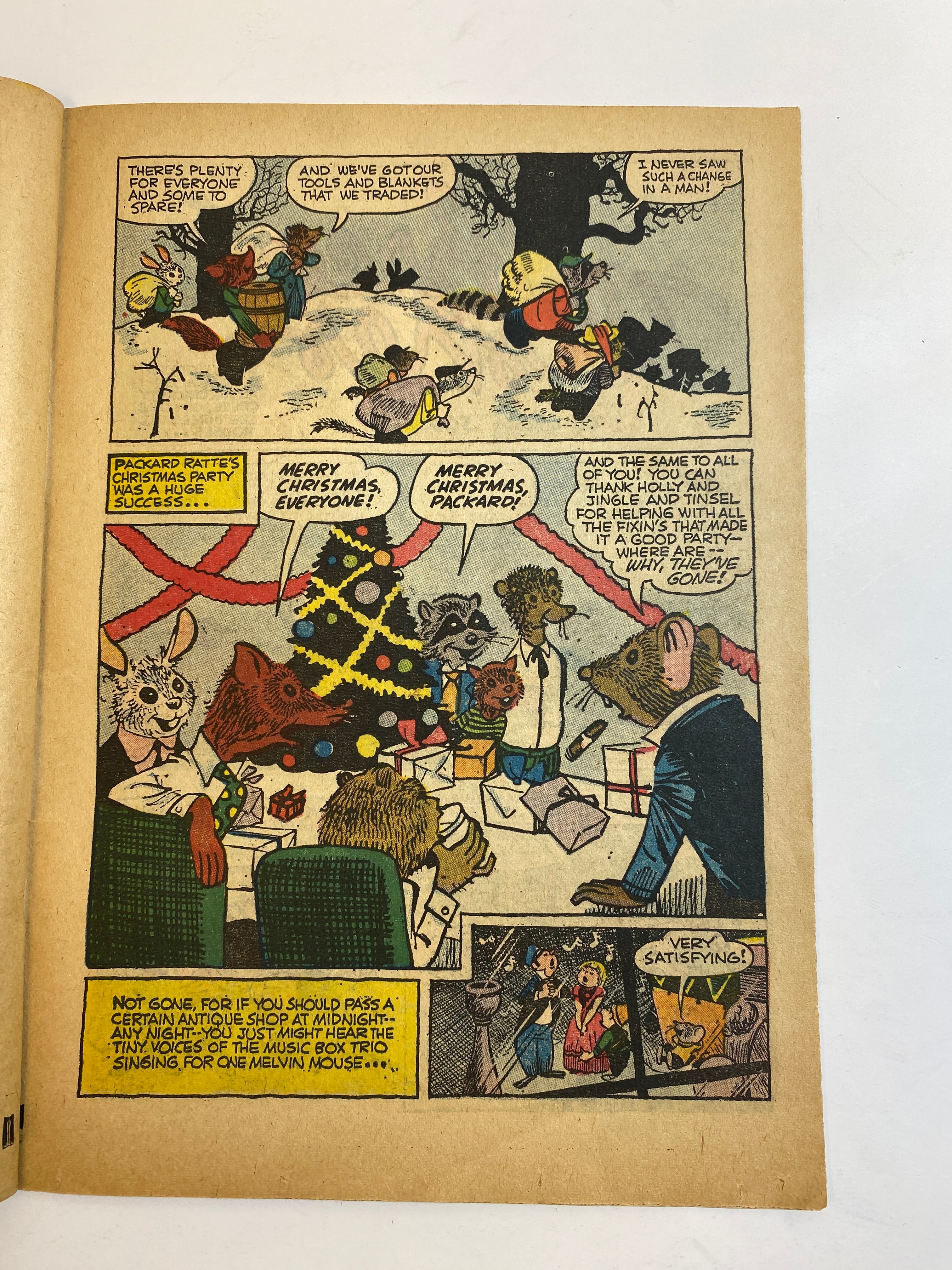 Walt Scott's Christmas Stories Dell Comic 1062 1959