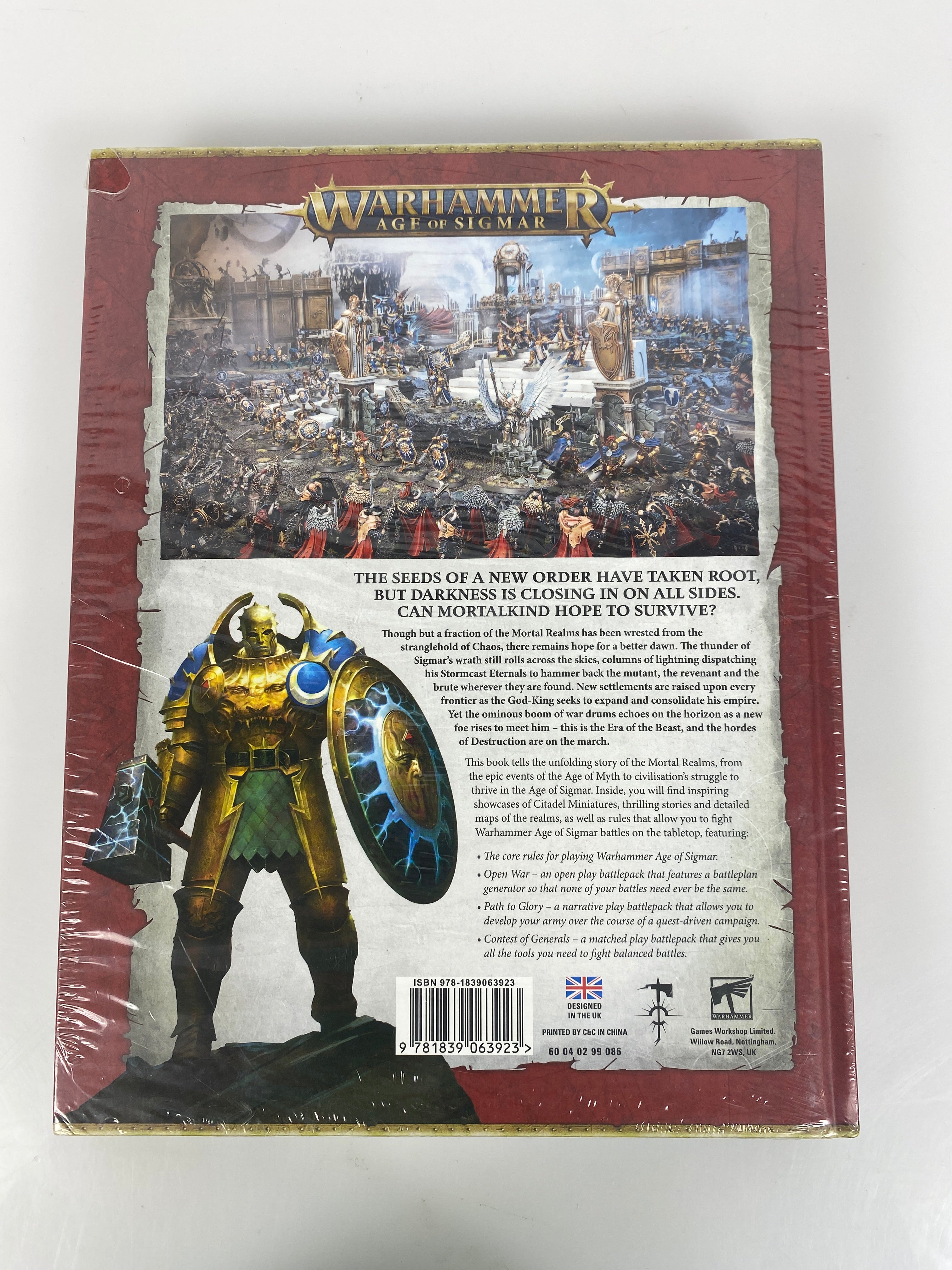 Warhammer Age of Sigmar Core Book 3rd edition new in wrap