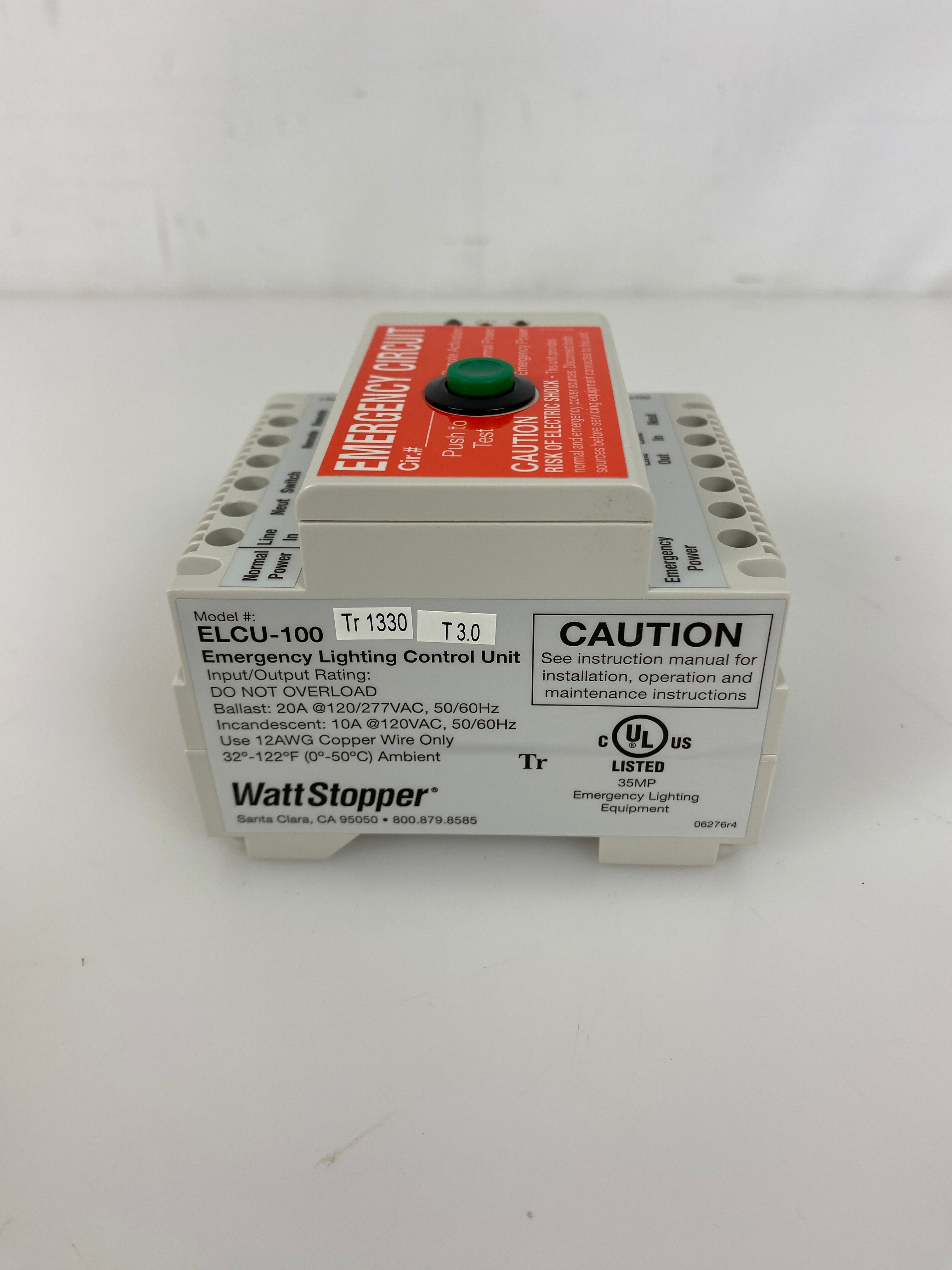 WattStopper Emergency Lighting Control Unit