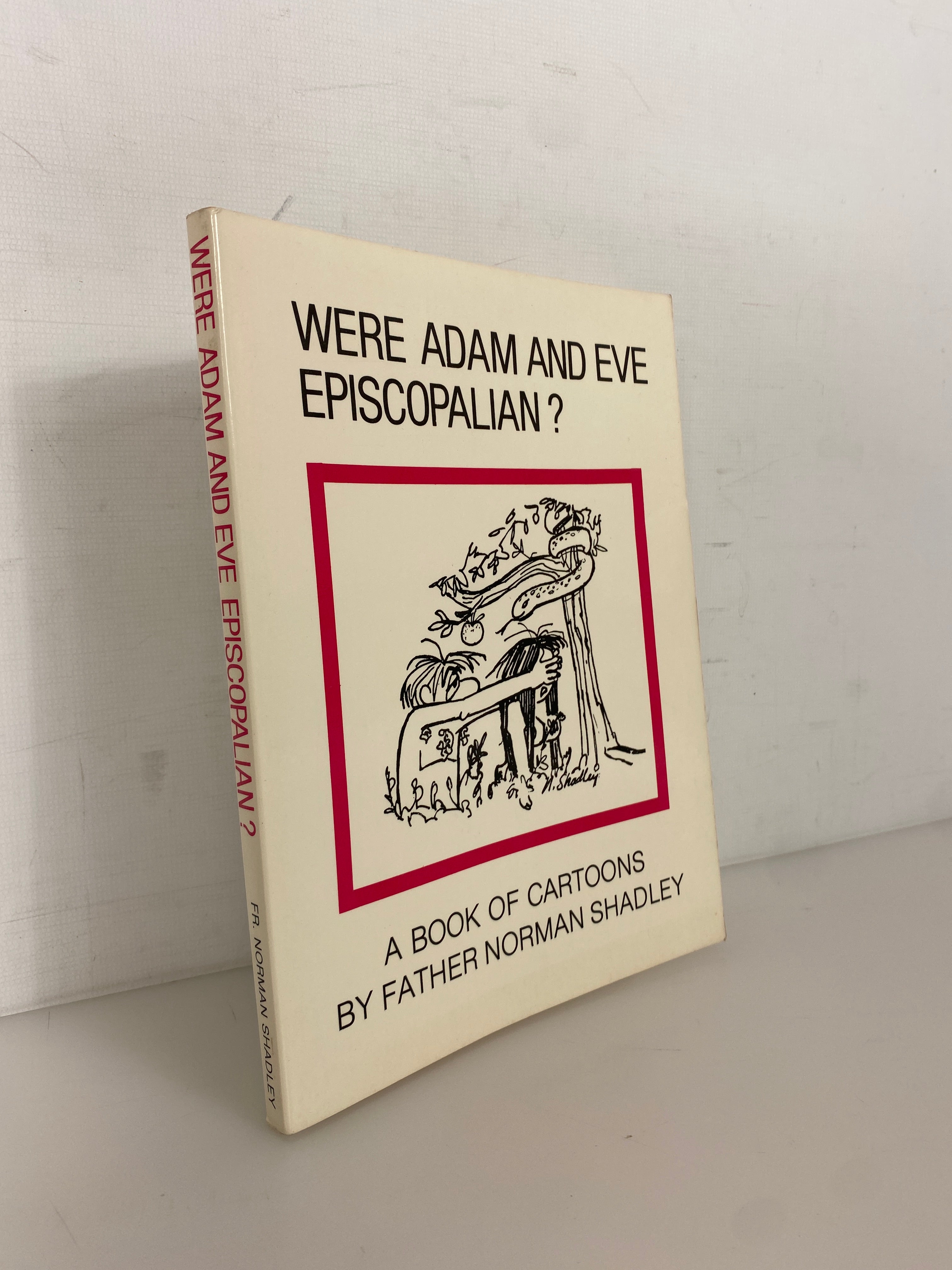Were Adam and Eve Episcopalian? by Norman Shadley Signed 1985 SC