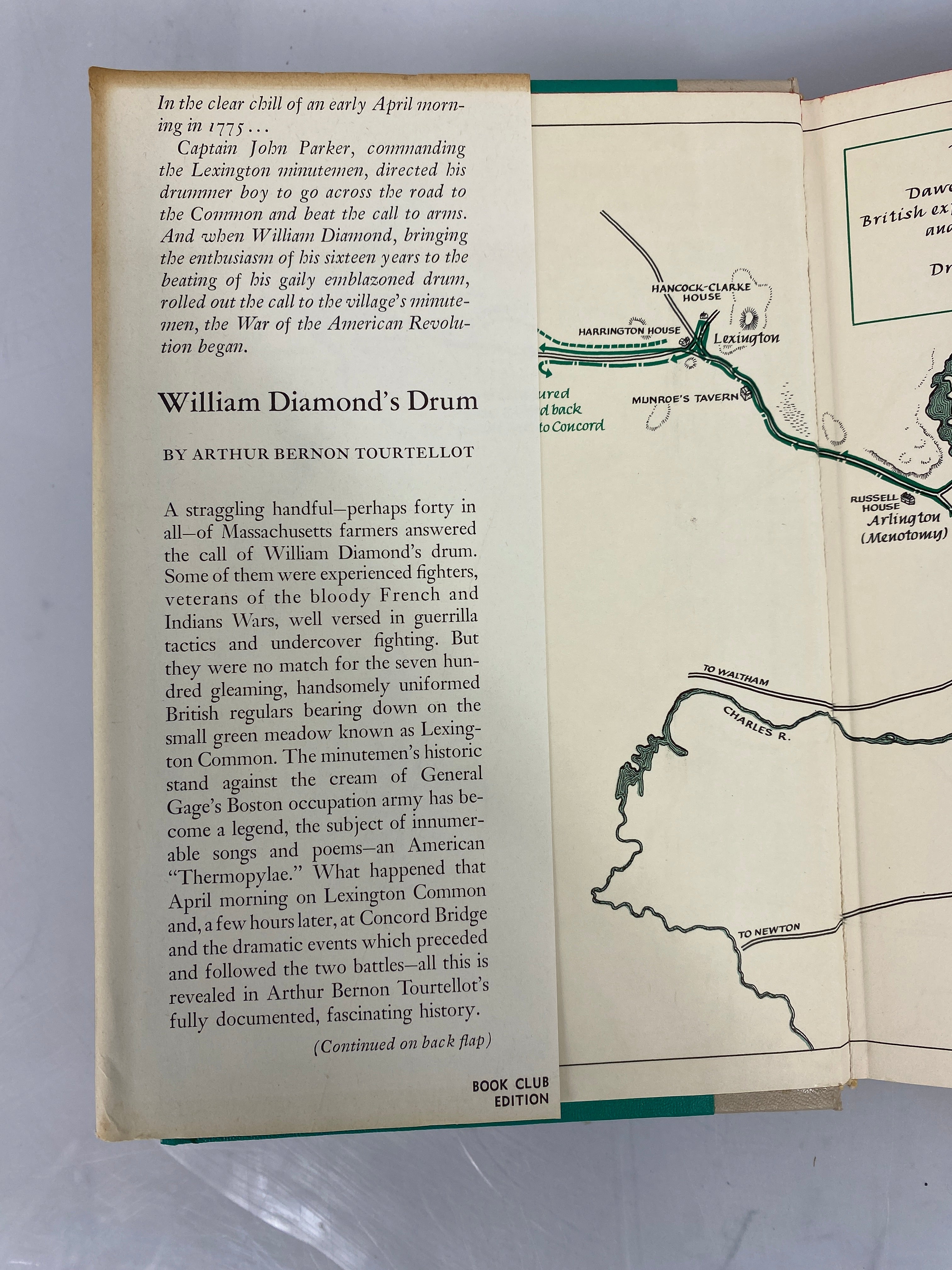 William Drummond's Drum by Arthur Tourtellot American Revolution 1959 HCDJ BCE
