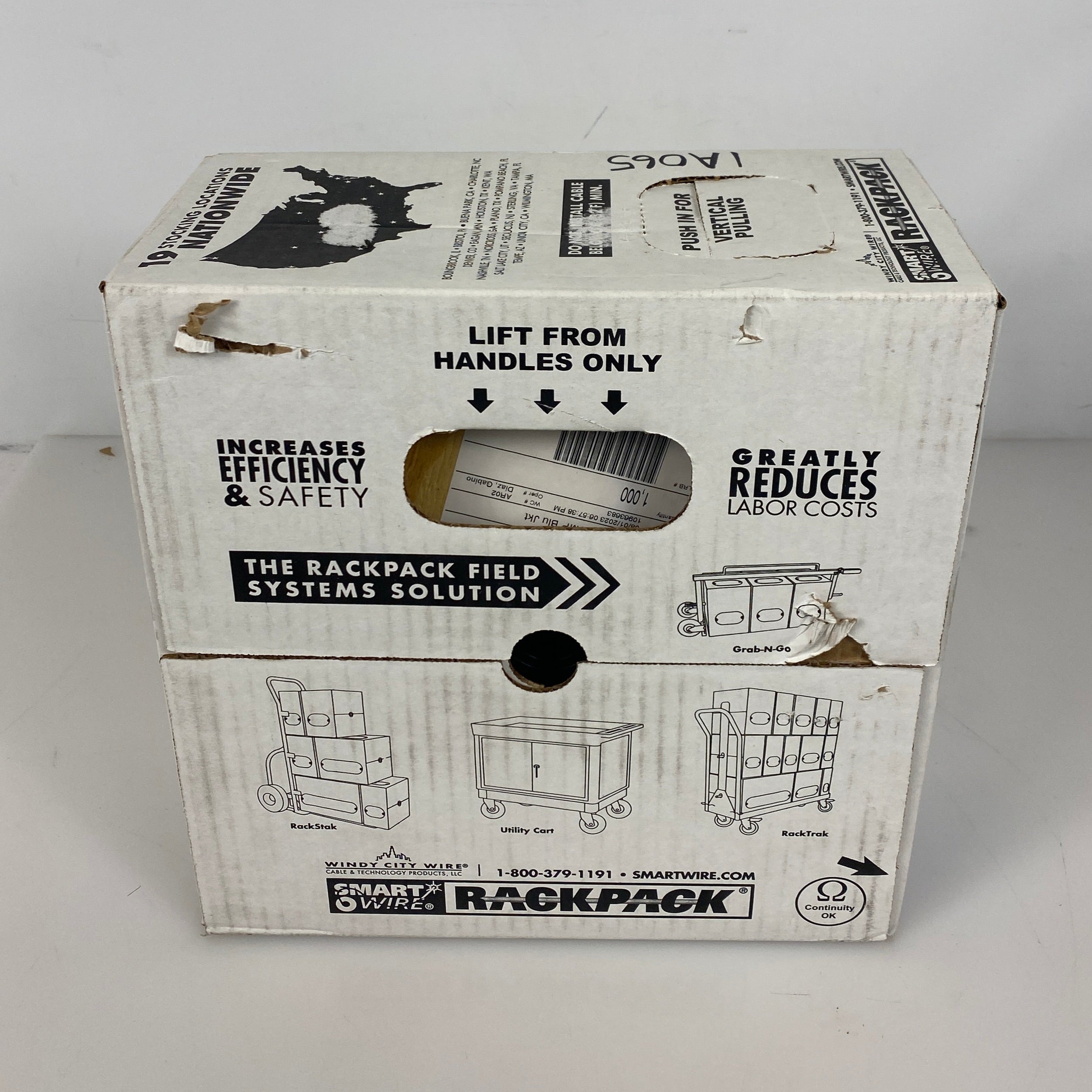 Windy City Wire #003379SBT Cable 20.3C STR Blue PVC Jacket