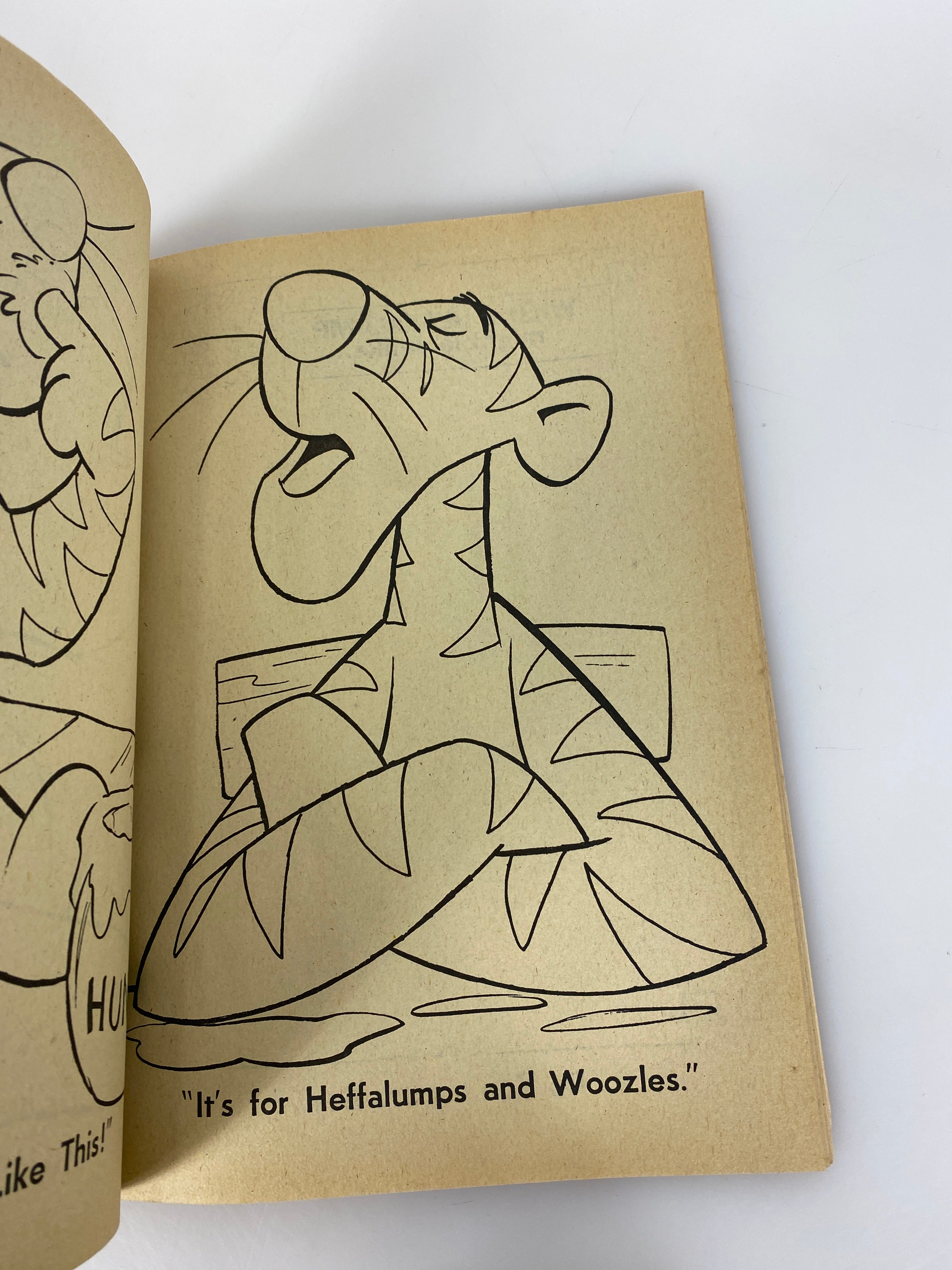 Winnie the Pooh Coloring Book Whitman SC 1965