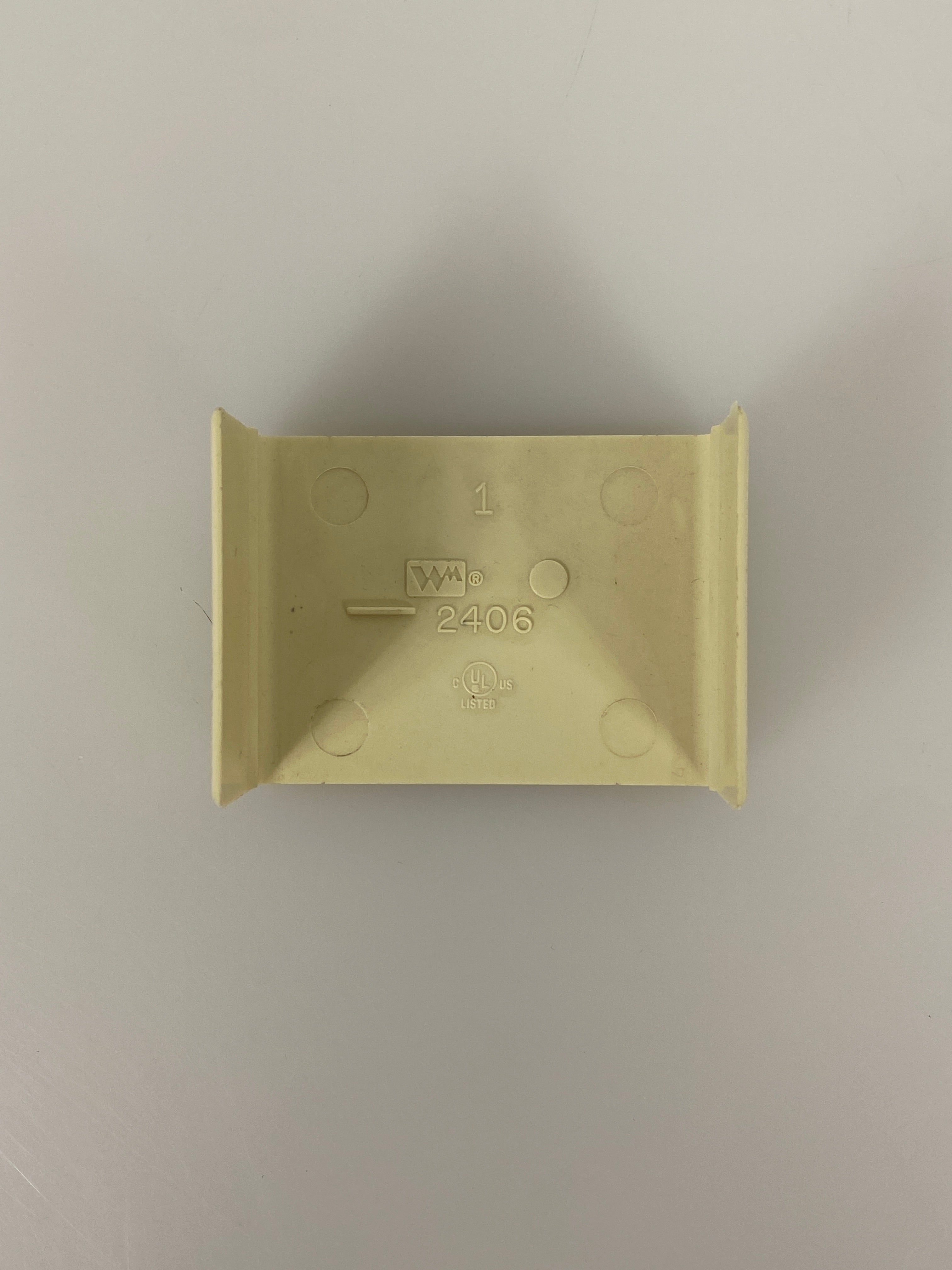 Wiremold Legrand 2406 Cover Clips Raceway Ivory