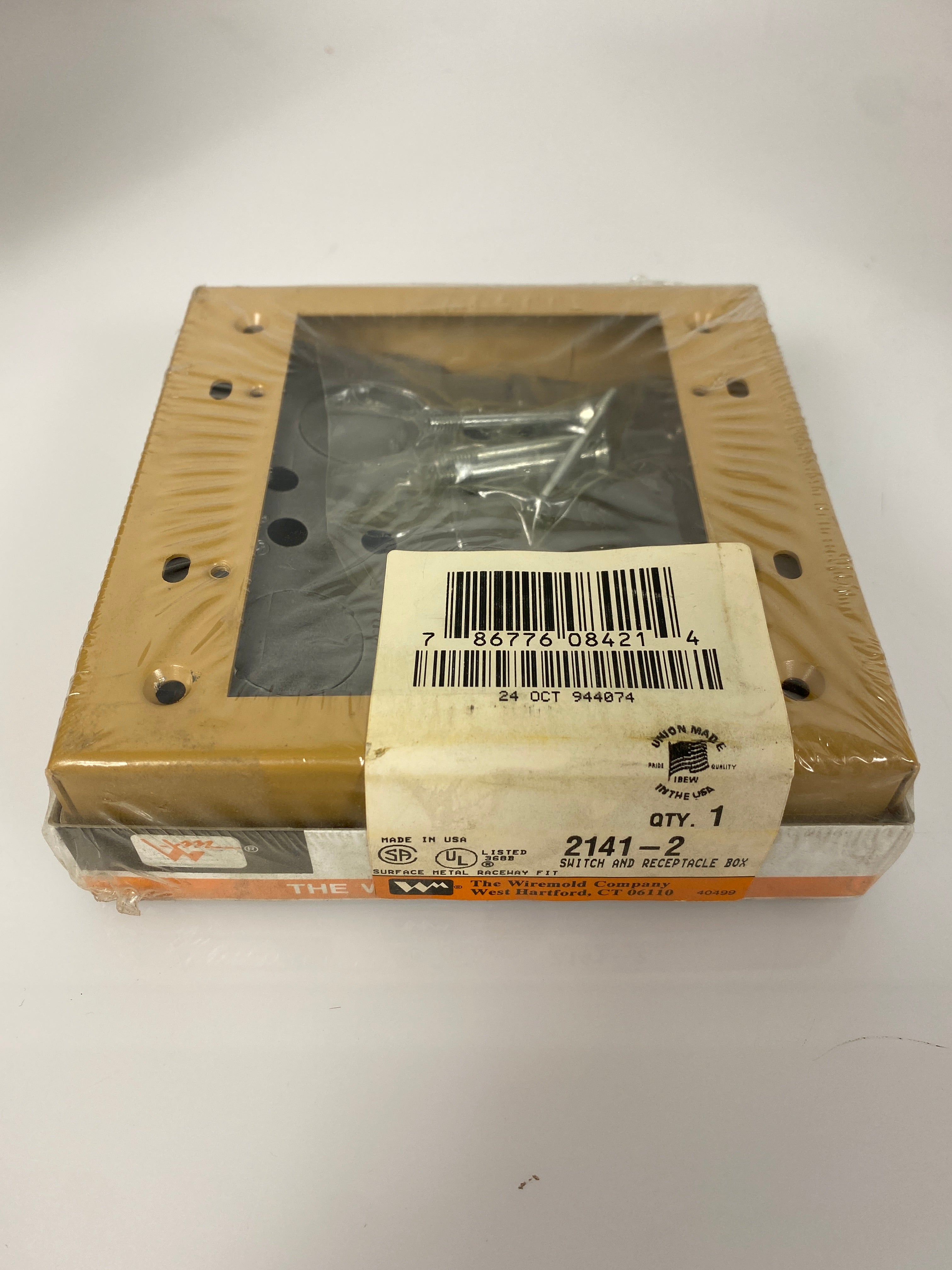 Wiremold Switch and Receptacle Box V2141.2 Pack of 13