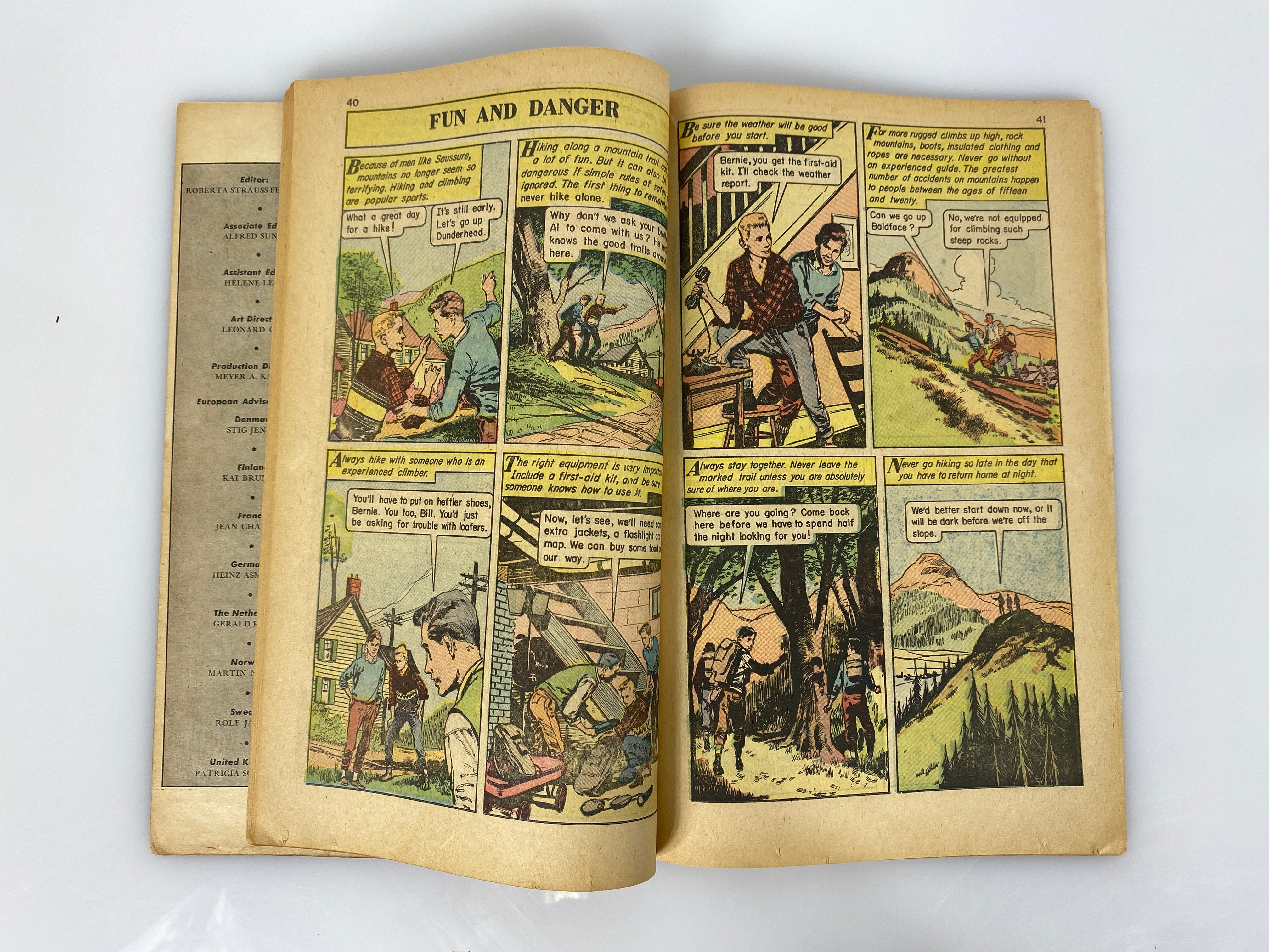 World Around Us: High Adventure Number 27 1960 Classics Illustrated Comic