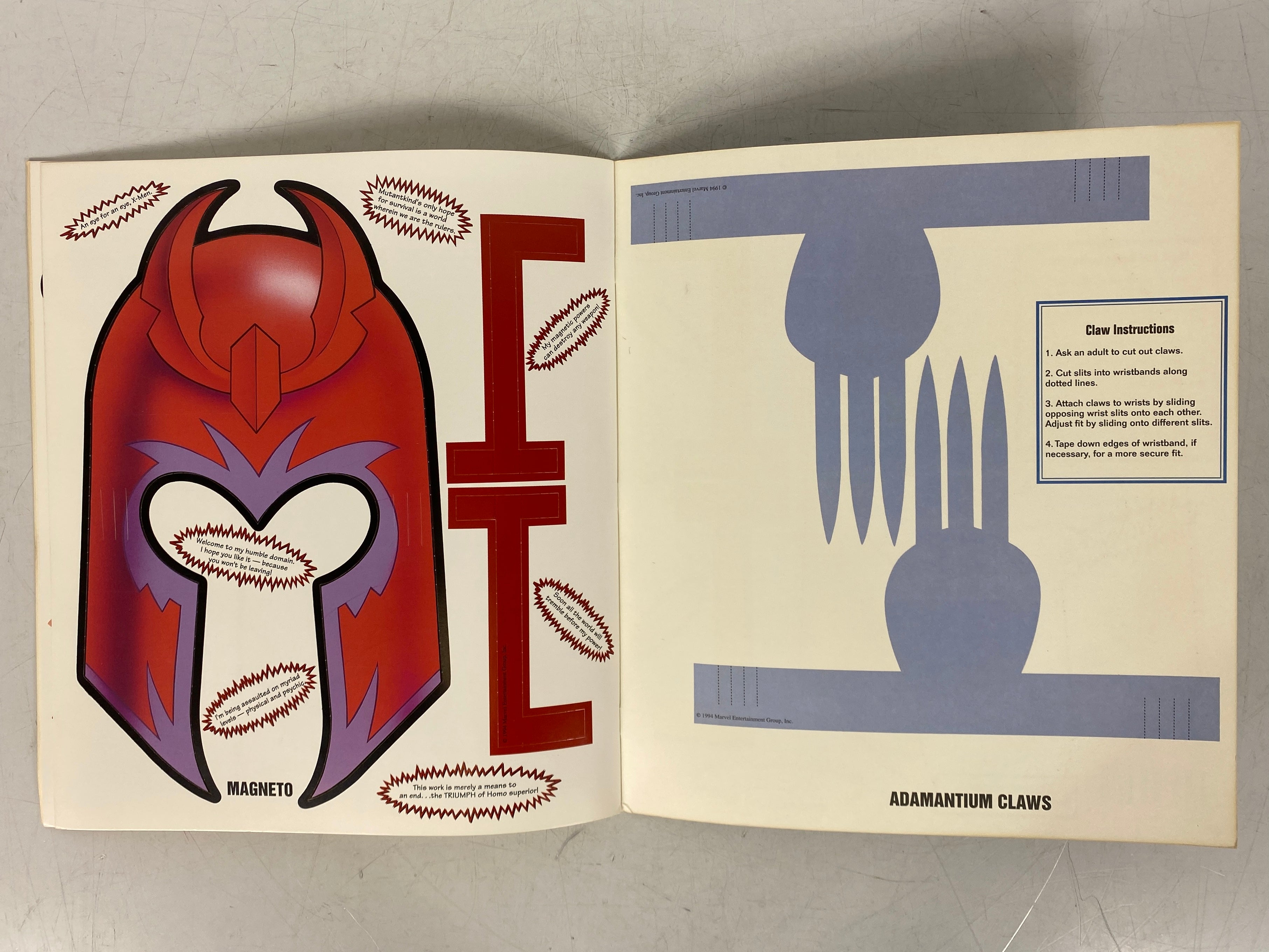 X-Men Mask Book (1994)