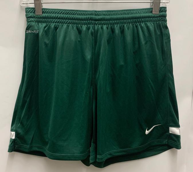 NIKE SET SHORTS AND TOP SET WORKOUT FITORTY WOMEN SIZE S GRAY / GREEN