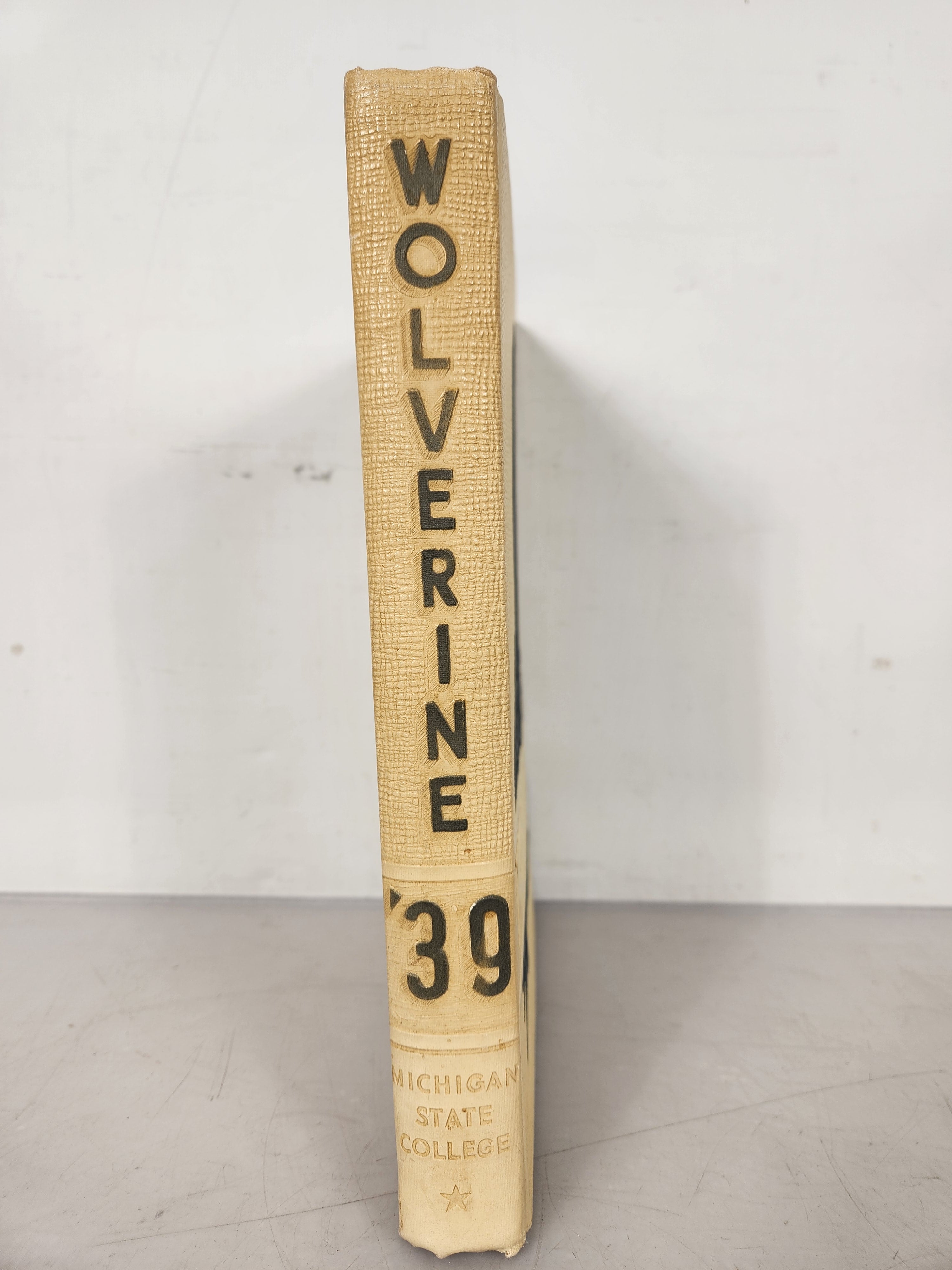 1939 Michigan State College Yearbook Wolverine