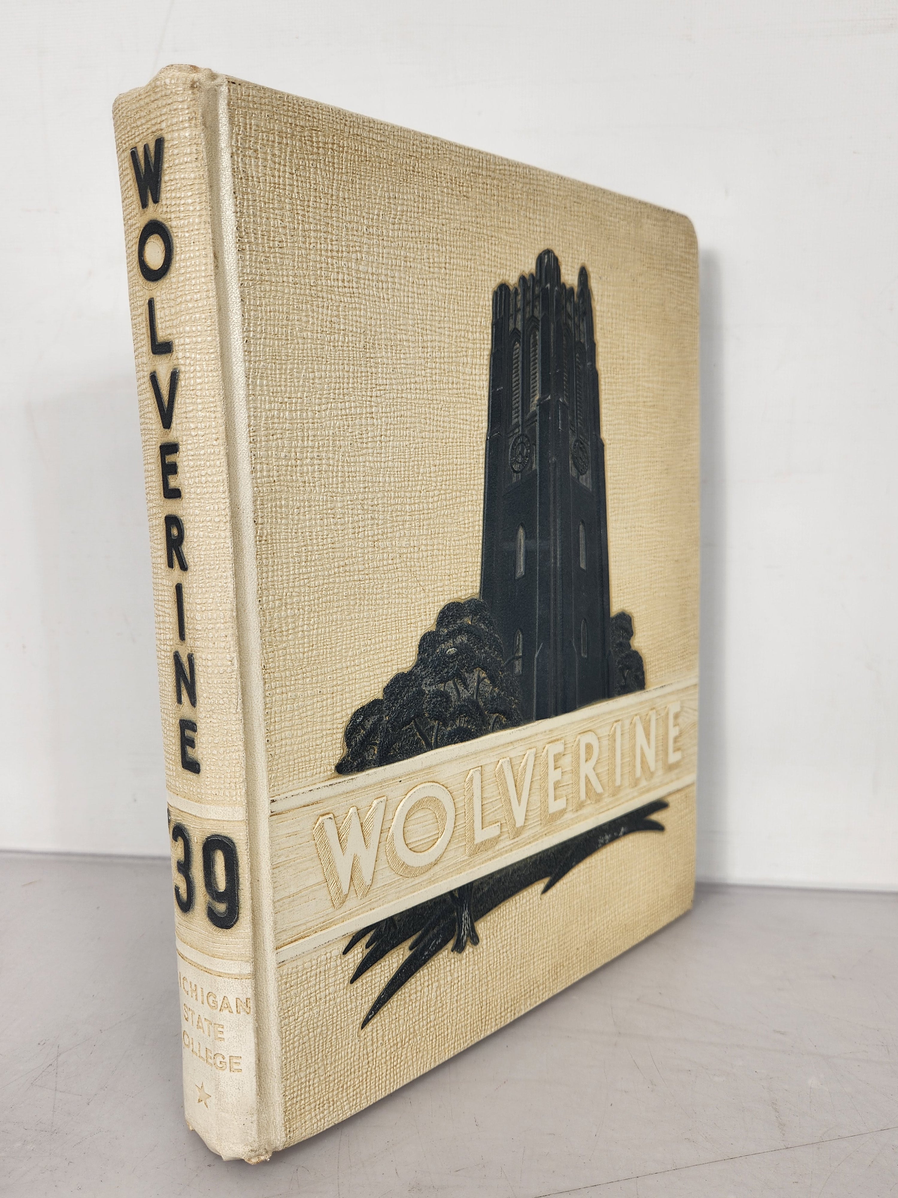 1939 Michigan State College Yearbook Wolverine