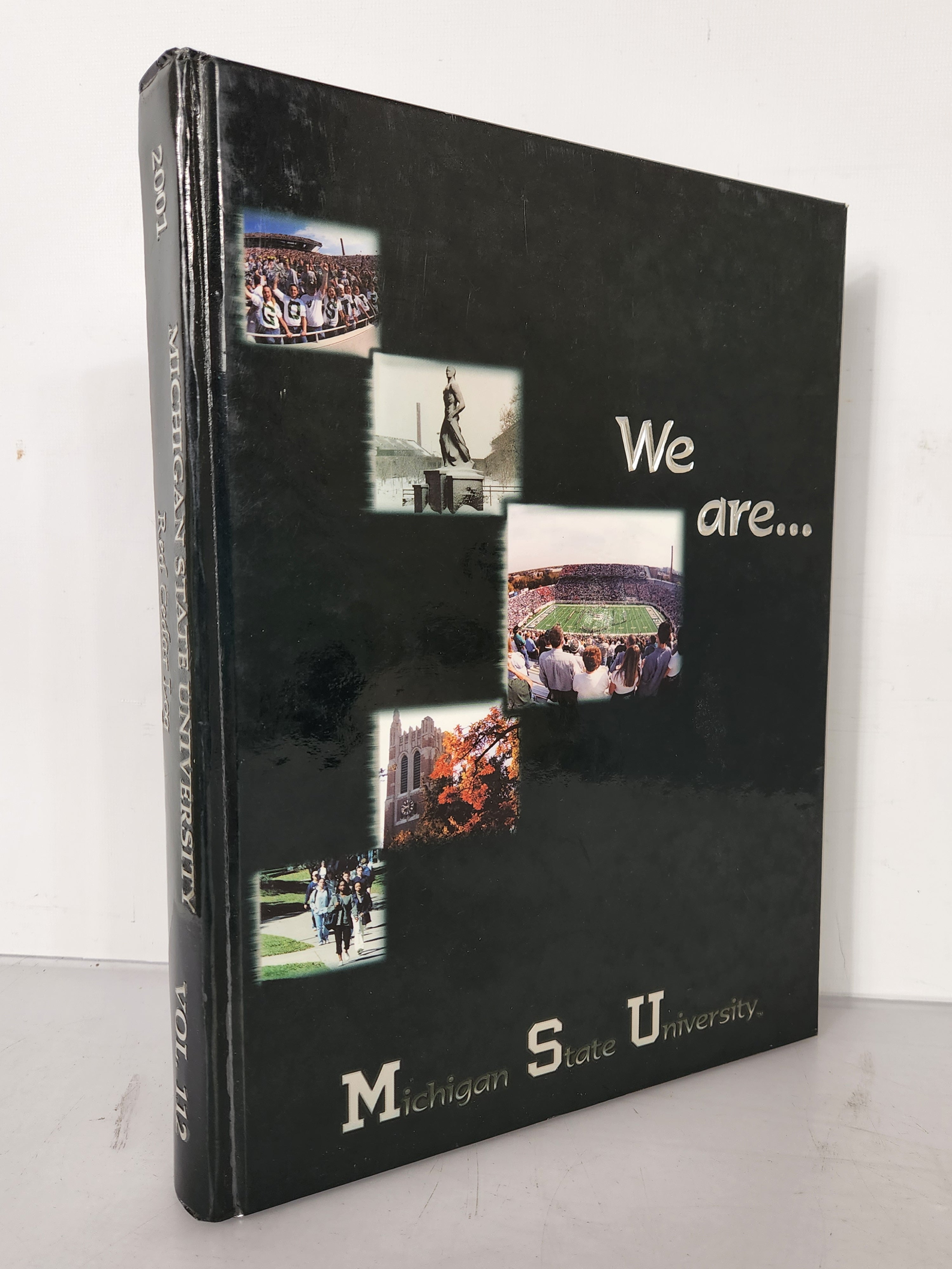 2001 Michigan State University Yearbook Red Cedar Log