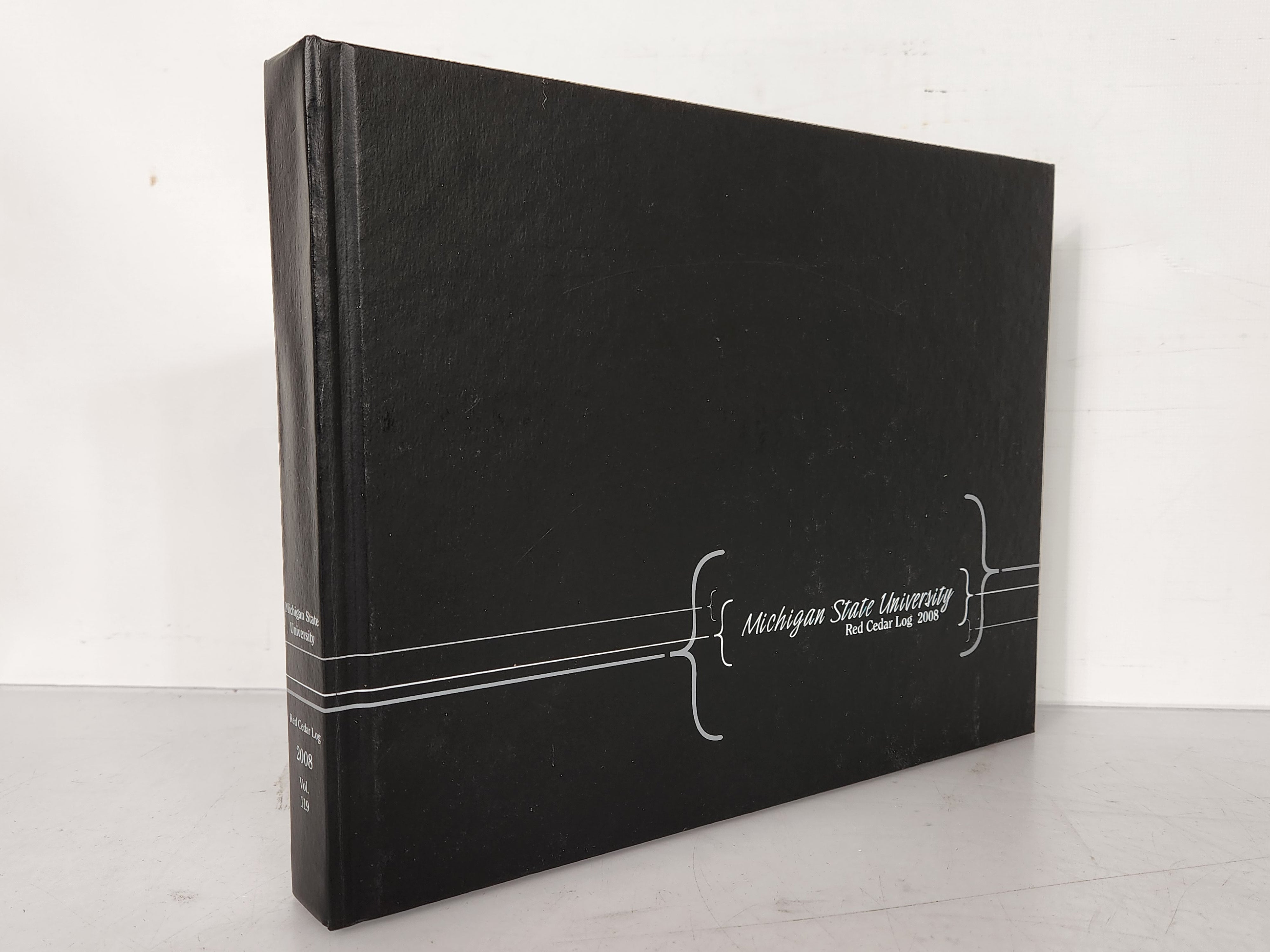 2008 Michigan State University Yearbook Red Cedar Log