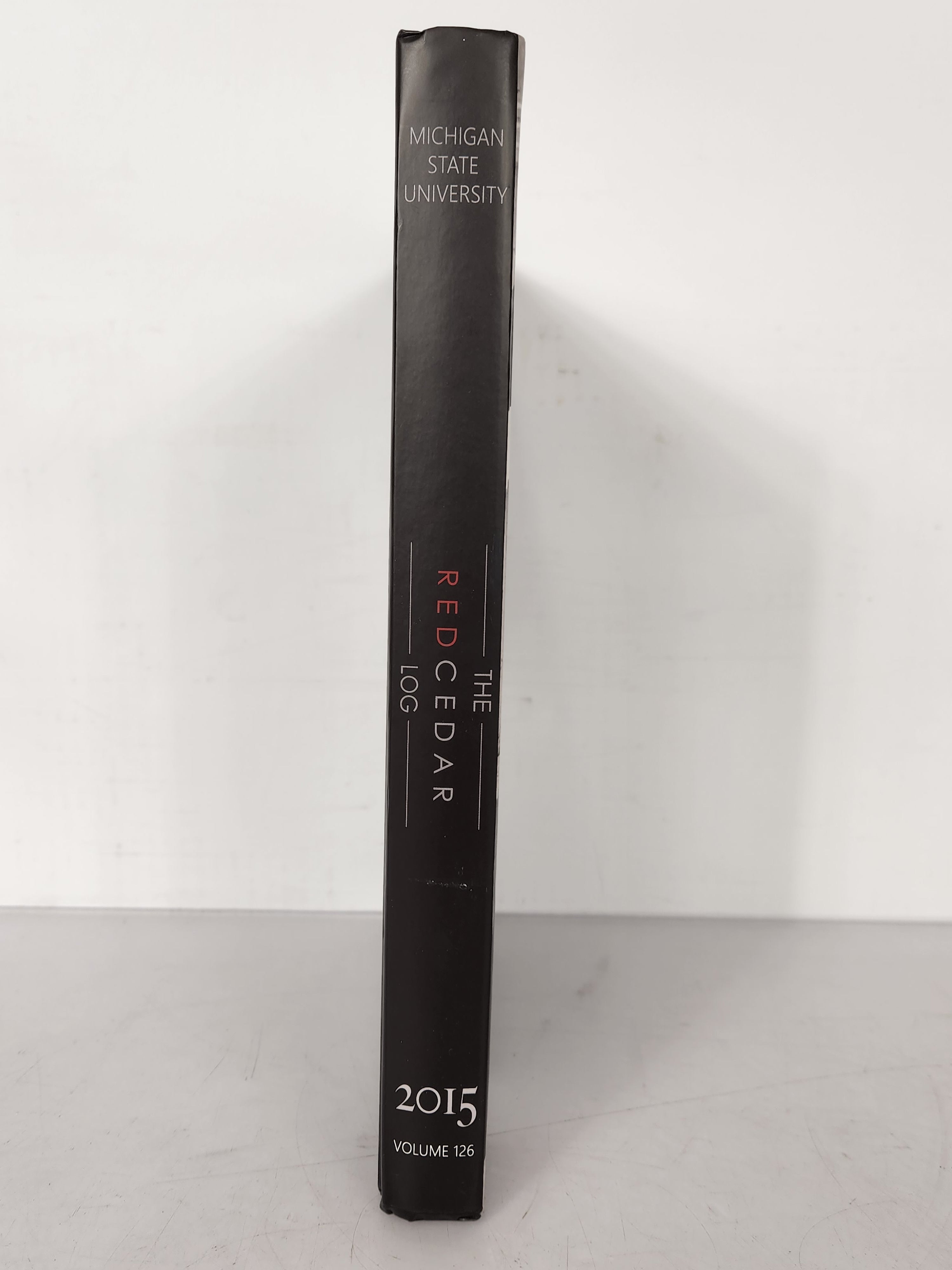 2015 Michigan State University Yearbook Red Cedar Log